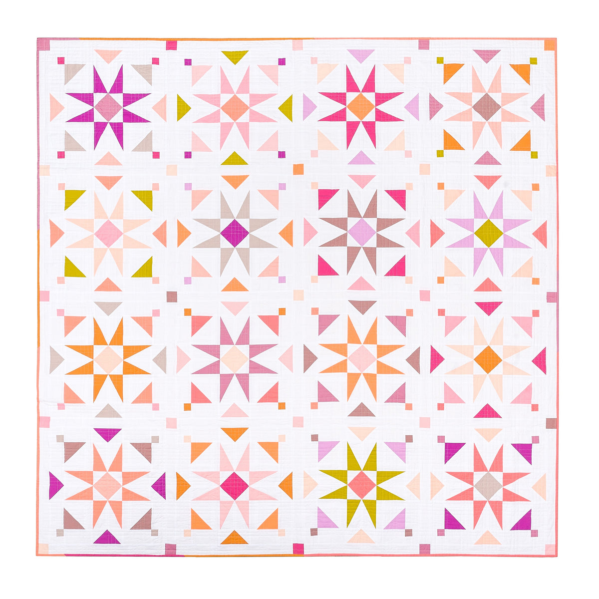 Mosaic Star Quilt Pattern - all the details!