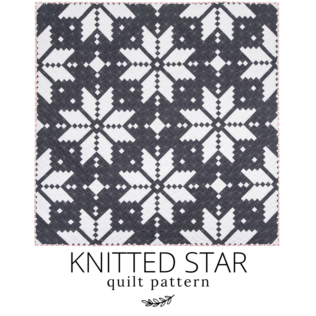 Knitted Star Quilt - Cover Quilt &  Pattern details!