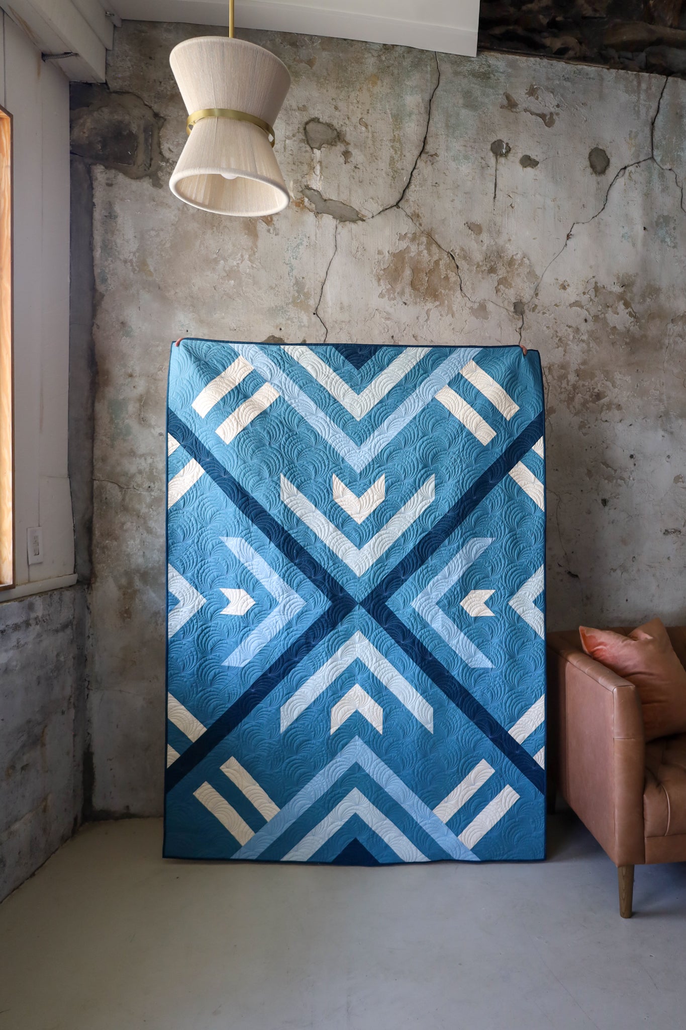 Honeymoon Homecoming Quilt Kit - Baby and Throw size: