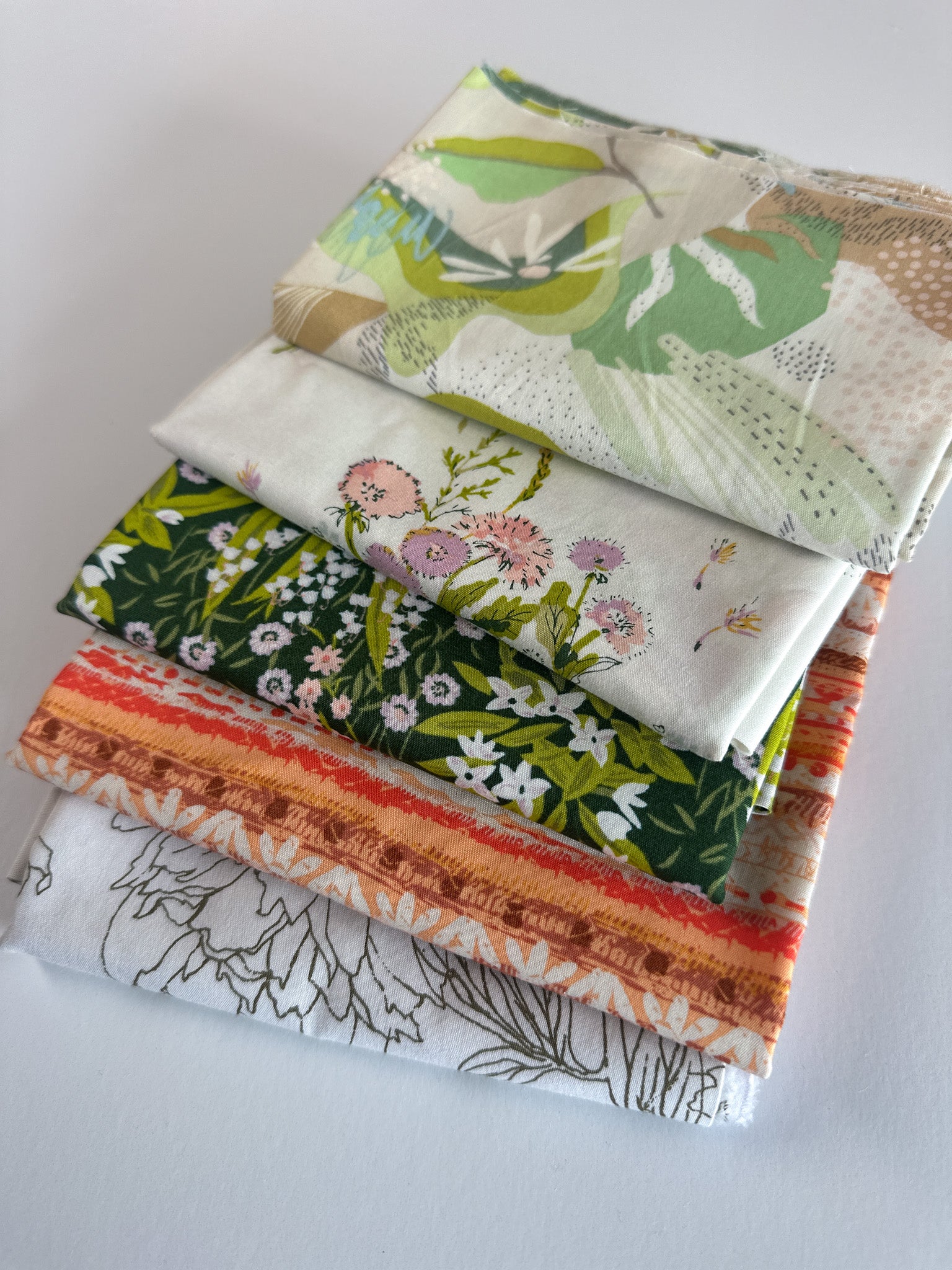 5 piece 3/8 yard bundle #104