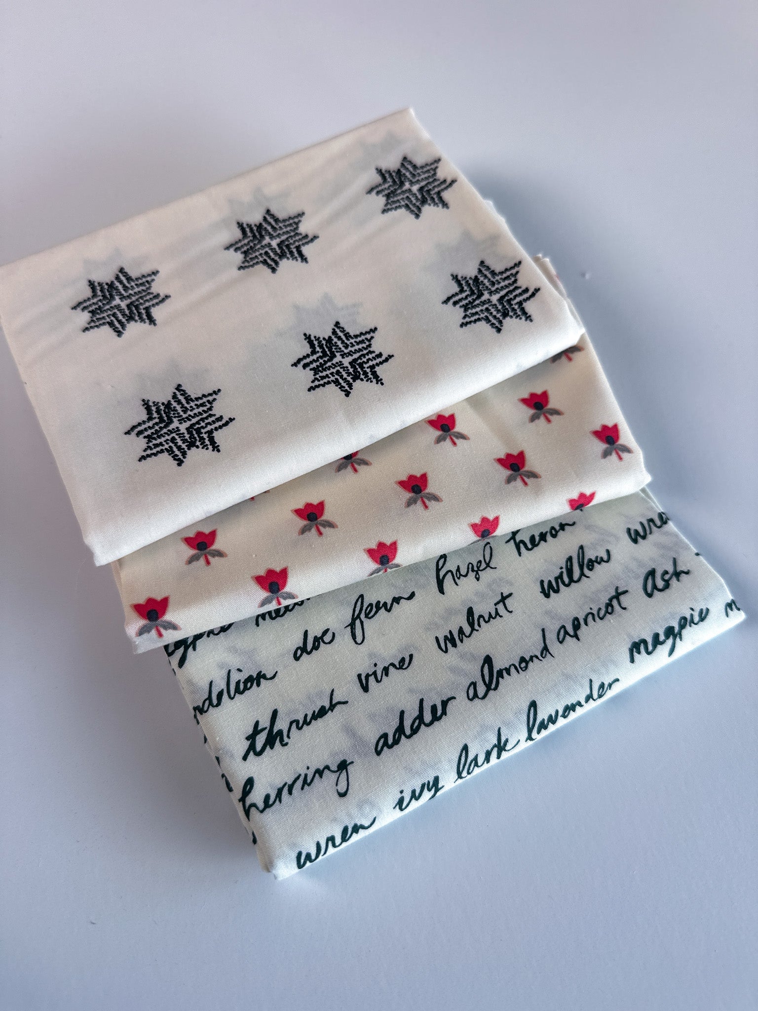 3 piece 3/8 yard bundle #115