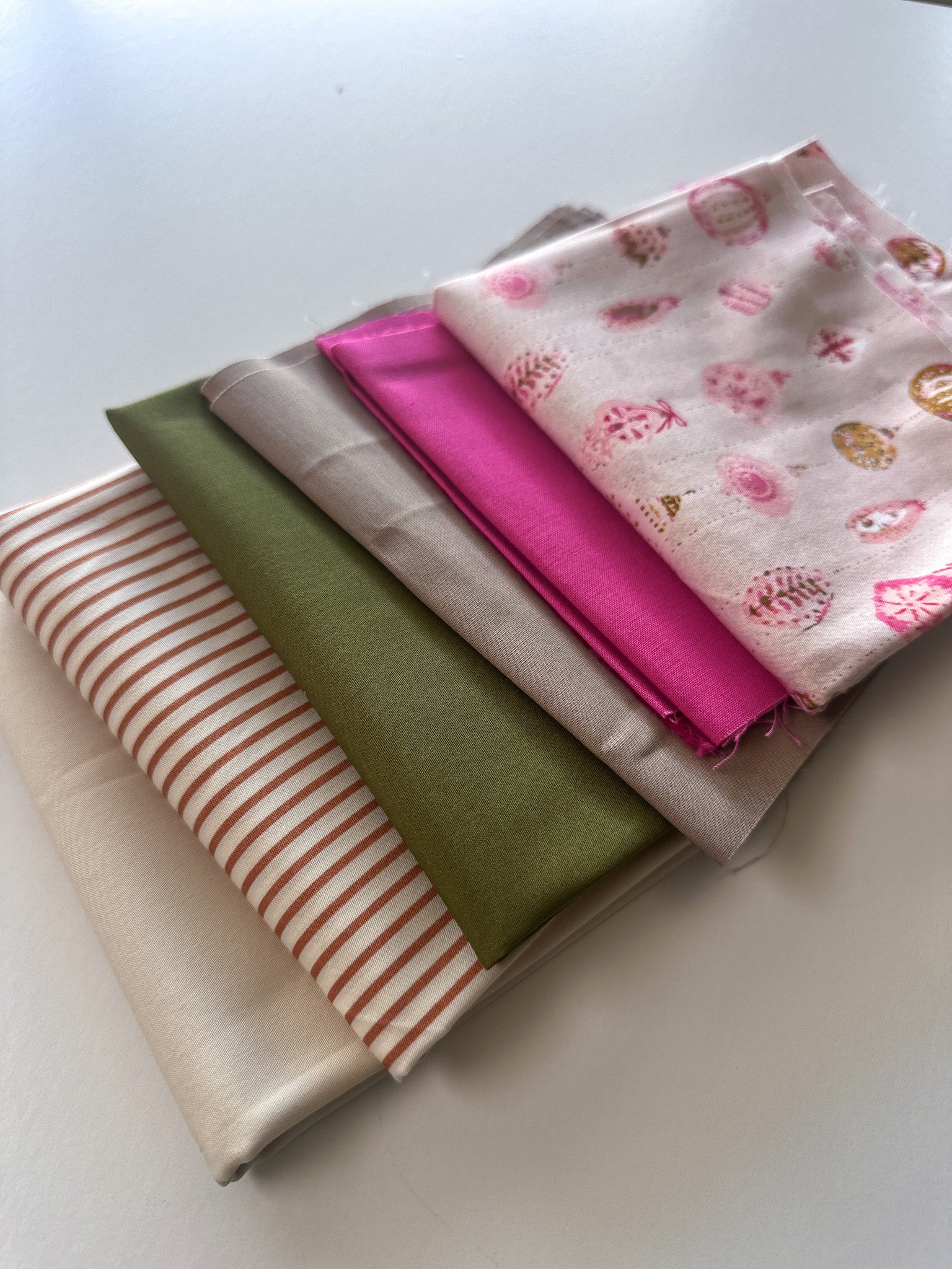 6 piece 1/8 yard bundle #18