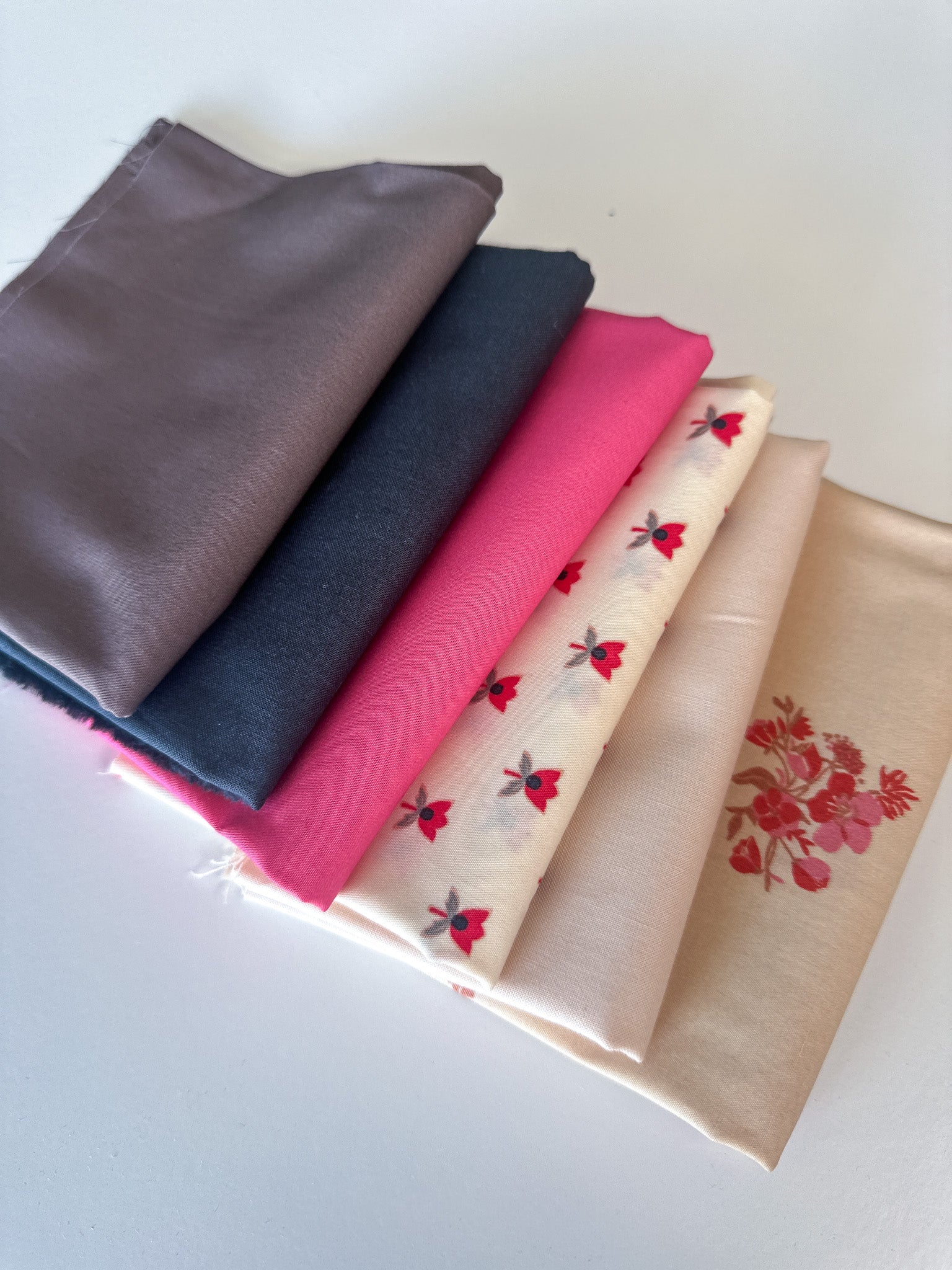 6 piece 1/8 yard bundle #27