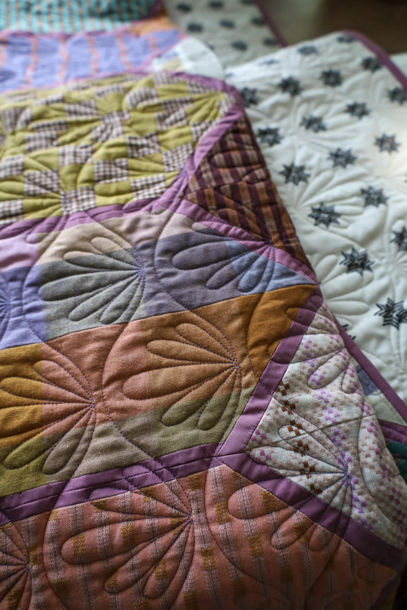 Canyon Springs Church Window: Handmade Quilt
