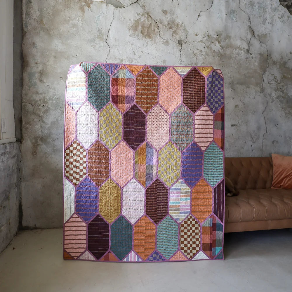 Canyon Springs Church Window: Handmade Quilt