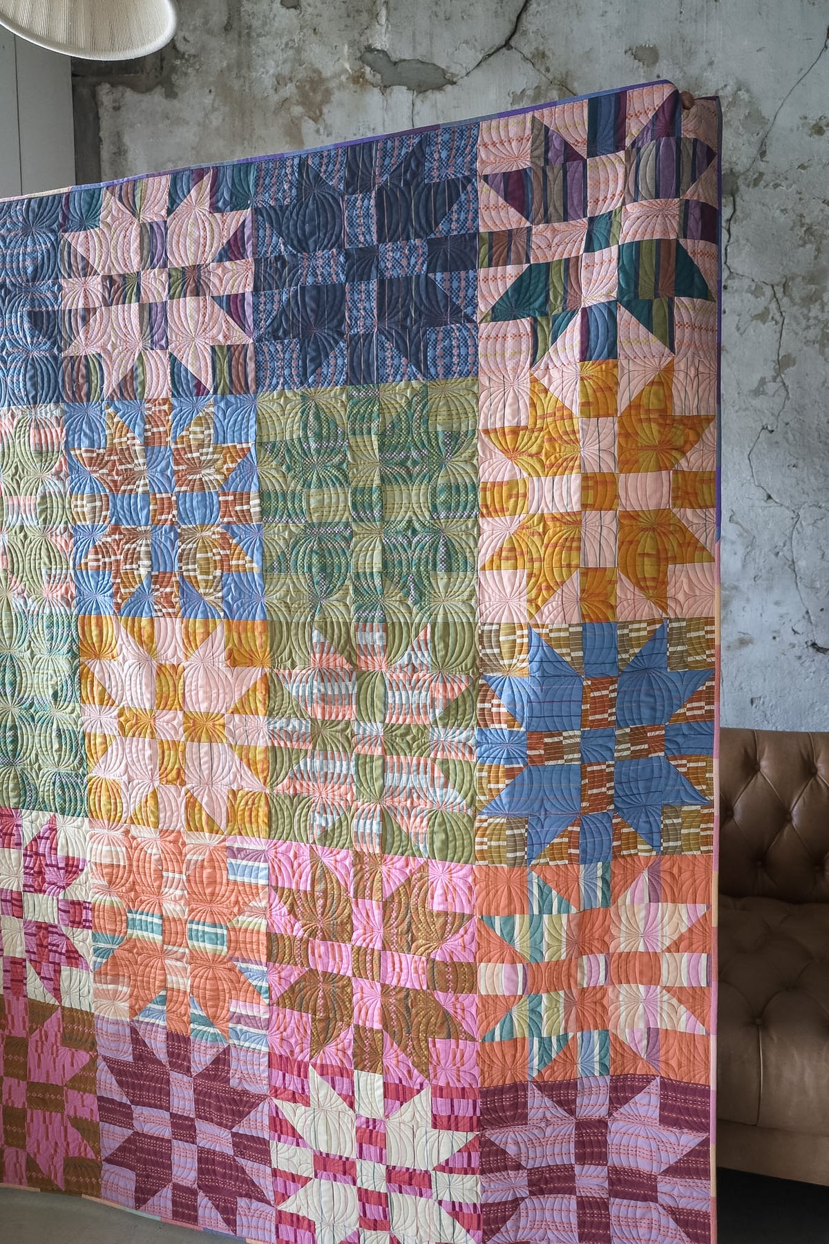 Christmas Joy Lucky Looms: Handmade Quilt
