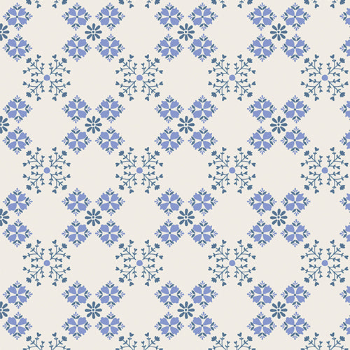 4.5 yards backing - Floral Trellis