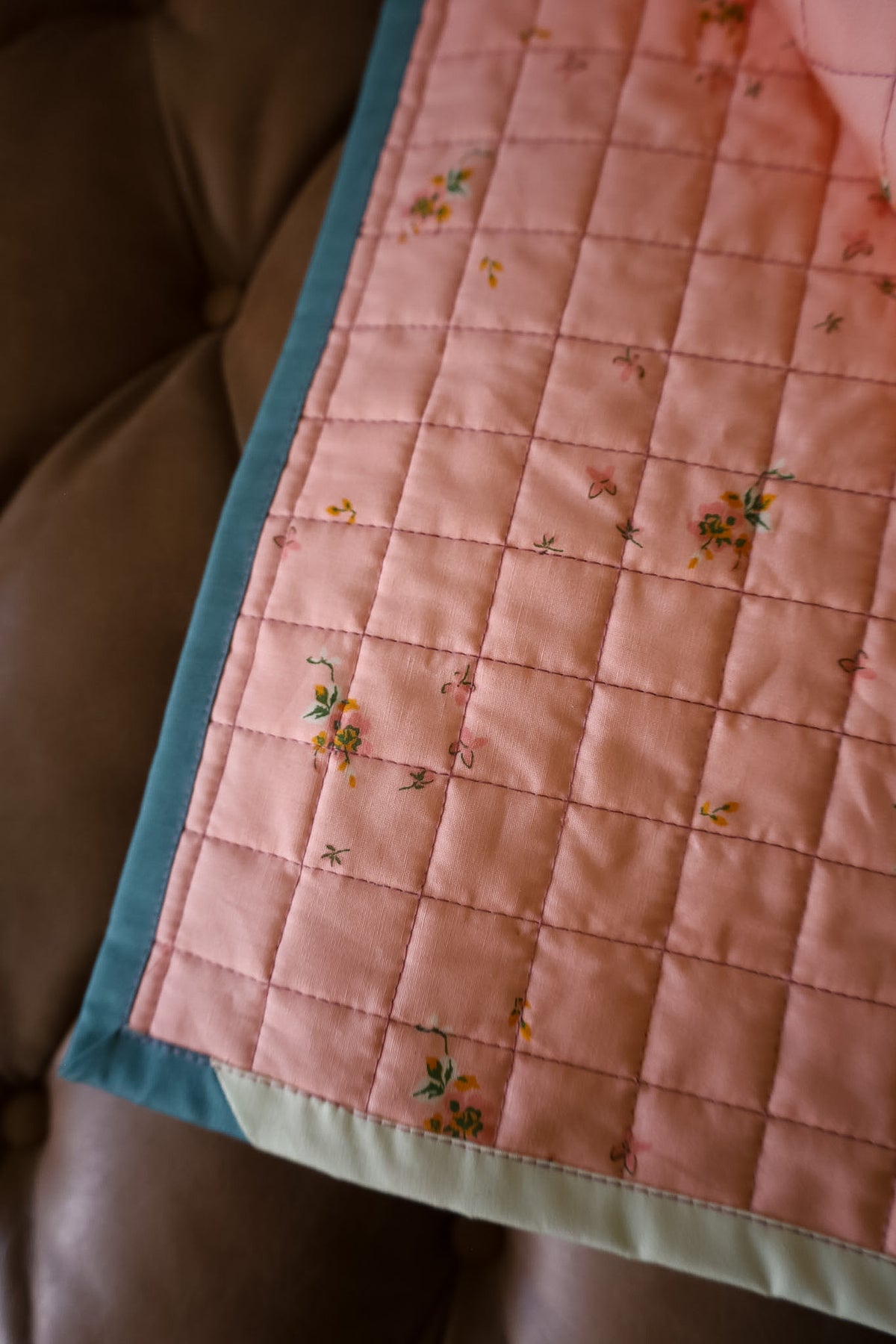 Homespun Daydreamer Patchwork: Handmade Quilt