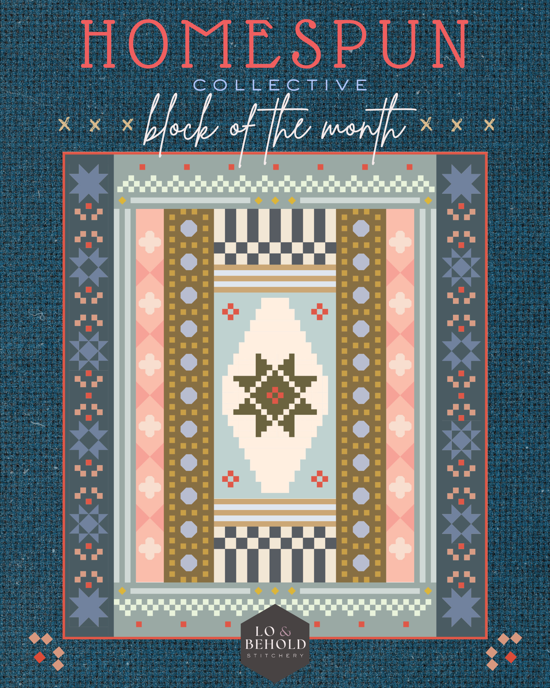 Homespun Collective Block of the Month 2026
