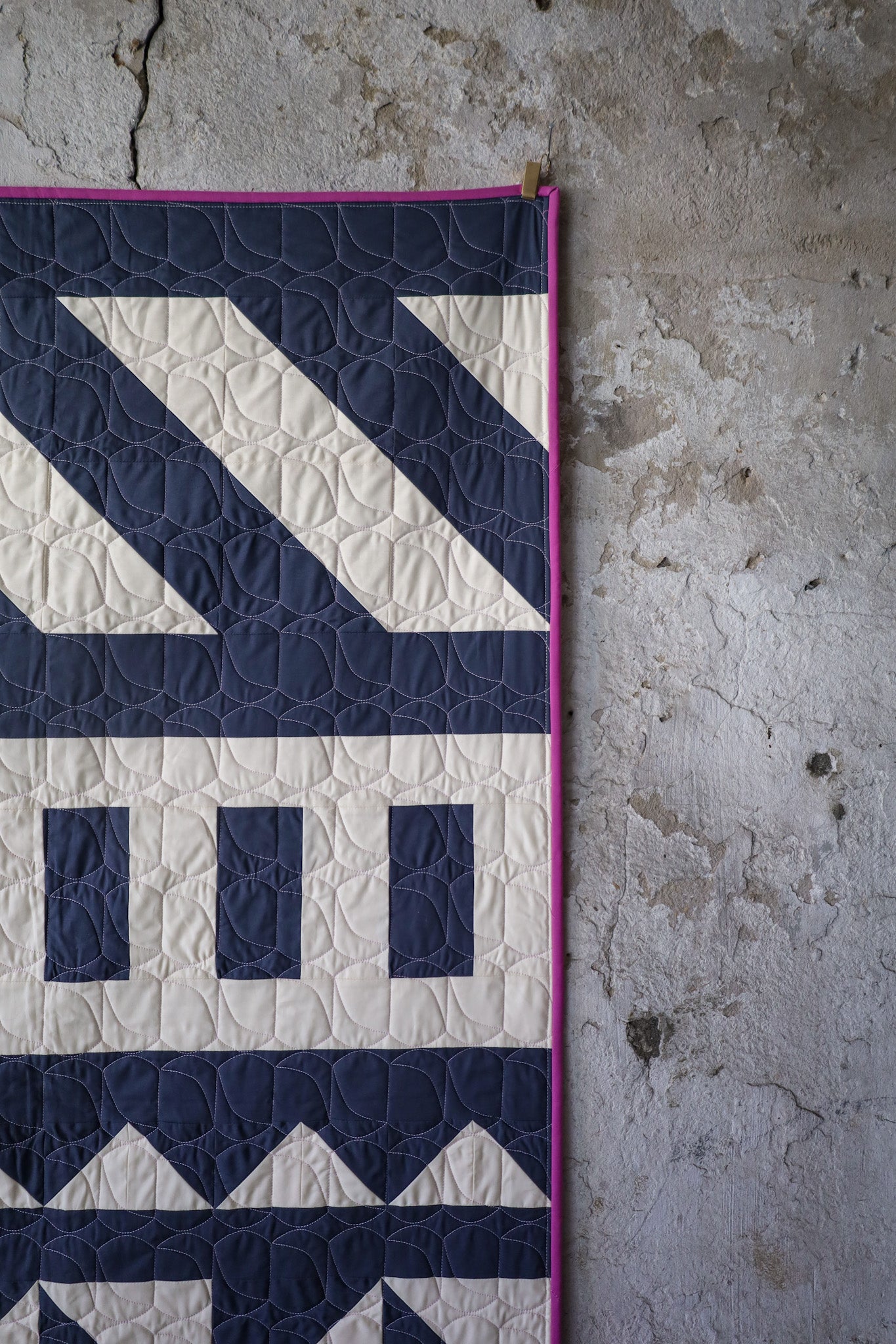 Rhythmic Valley Song: Handmade Quilt