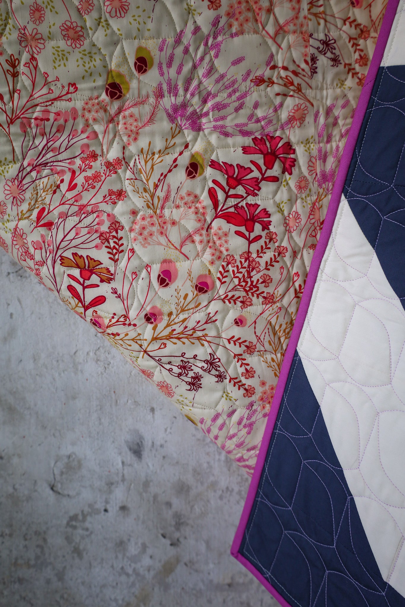 Rhythmic Valley Song: Handmade Quilt