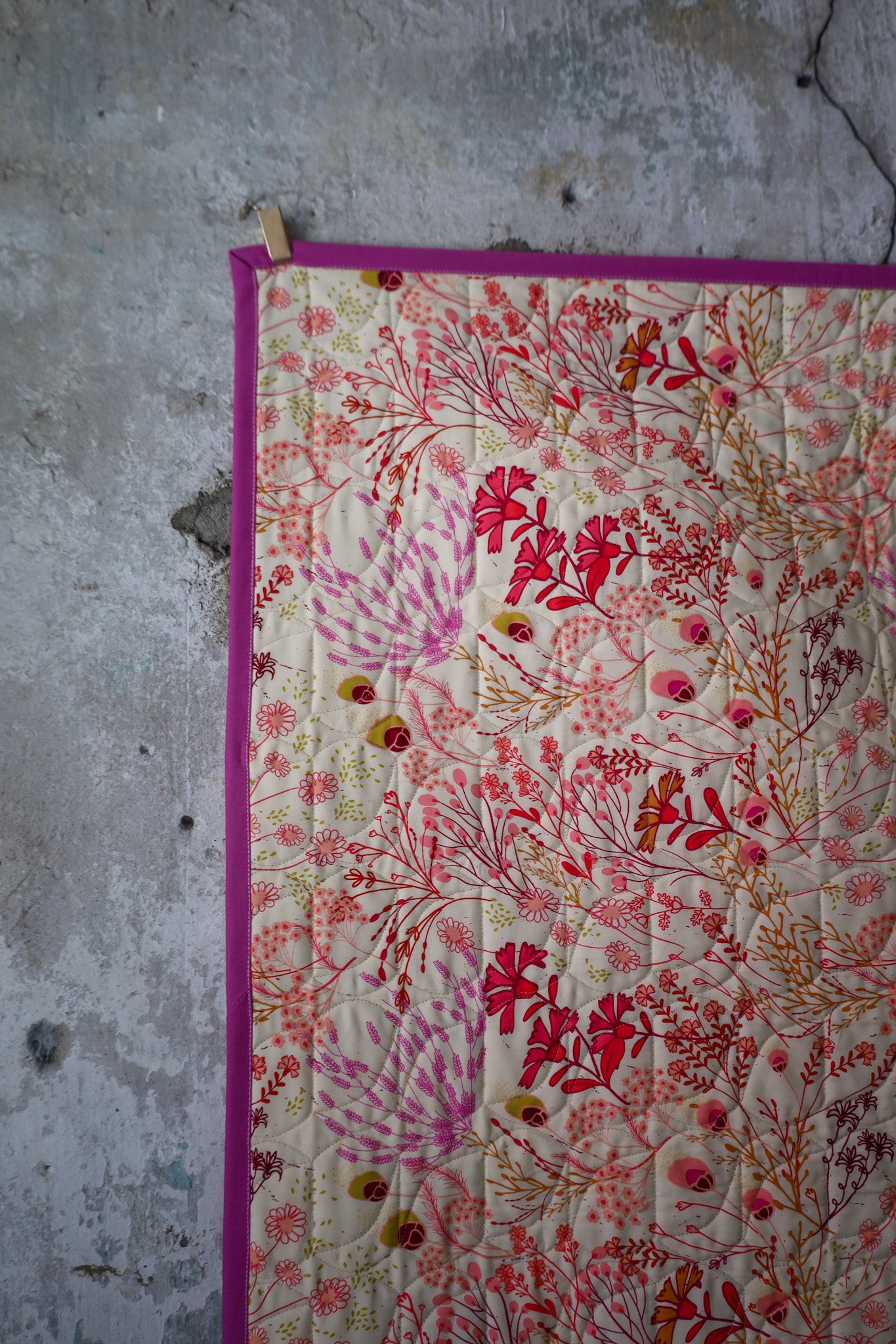 Rhythmic Valley Song: Handmade Quilt