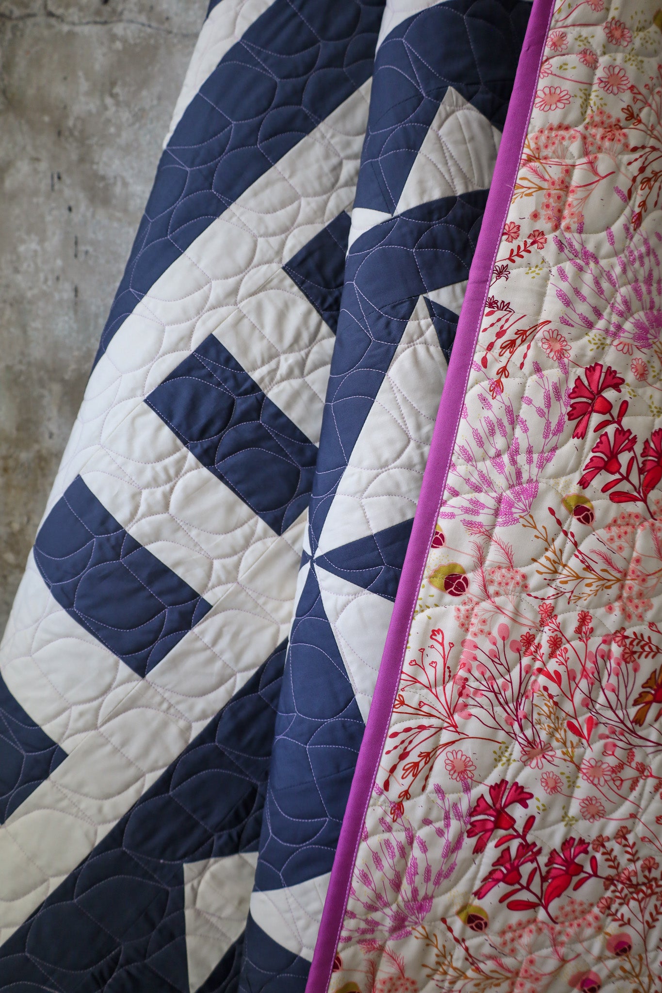 Rhythmic Valley Song: Handmade Quilt