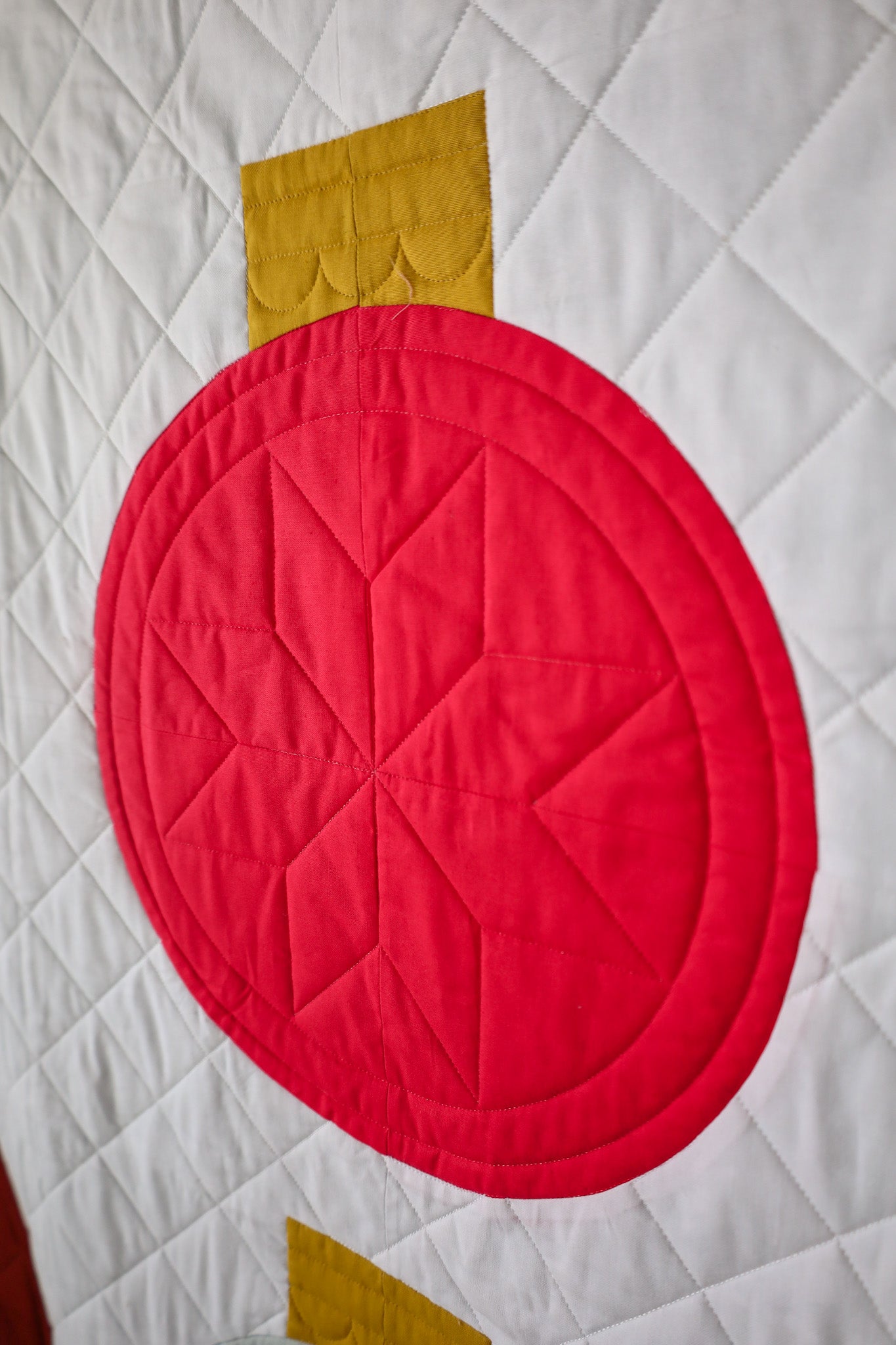 Cover Retro Ornaments: Handmade Quilt