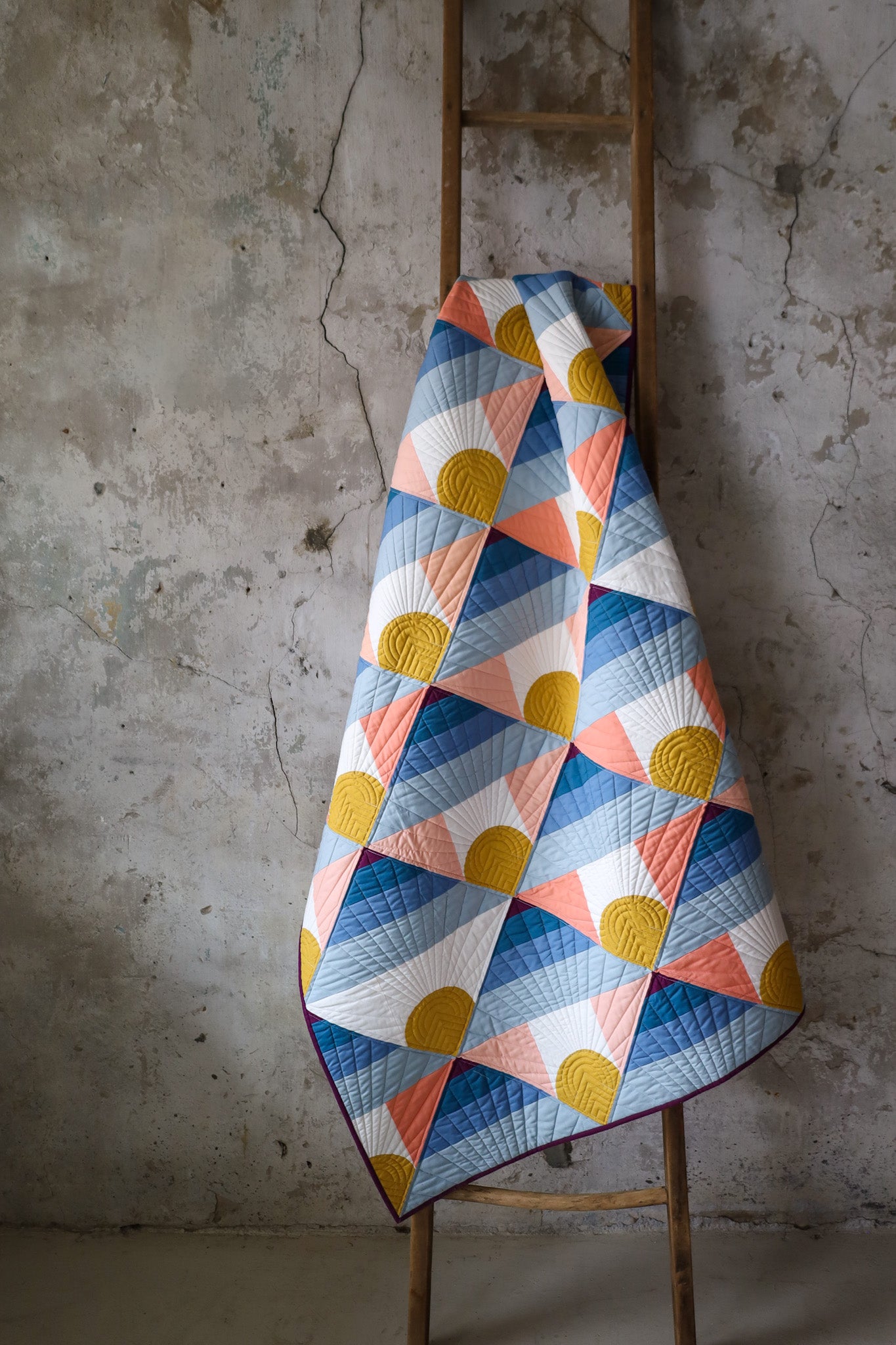 Cover Mountain Horizon: Handmade Quilt