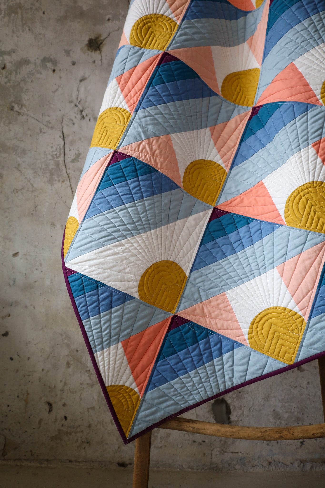Cover Mountain Horizon: Handmade Quilt