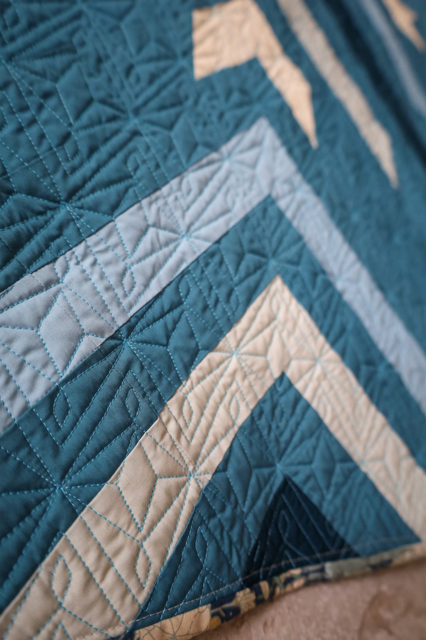 Honeymoon Homecoming: Handmade Quilt