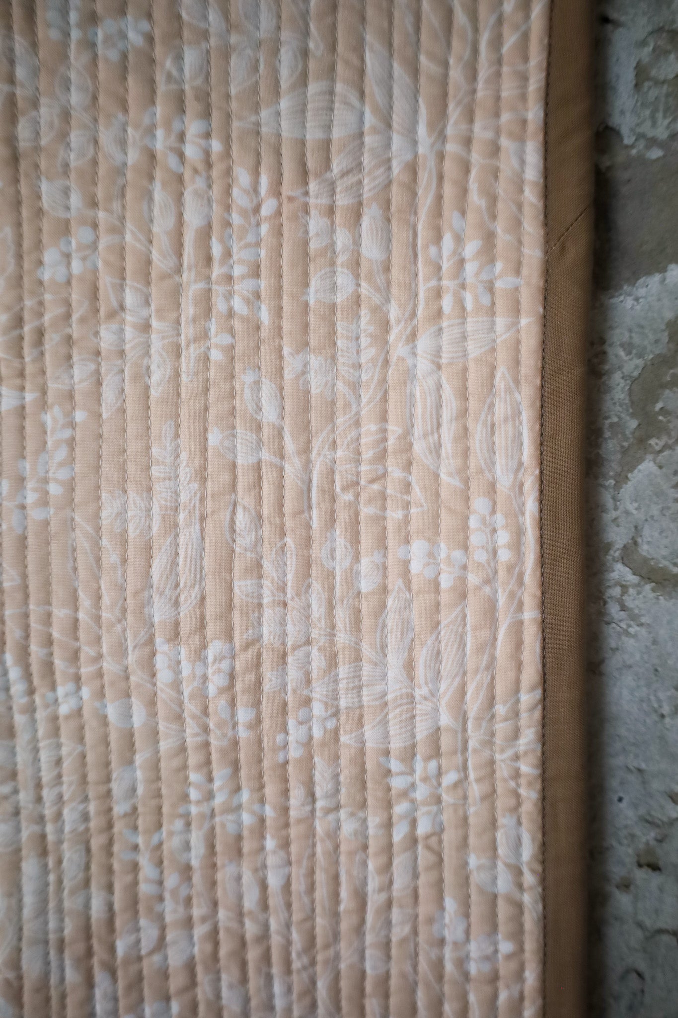 Southwest Diamonds Wall Hanging: Handmade Quilt