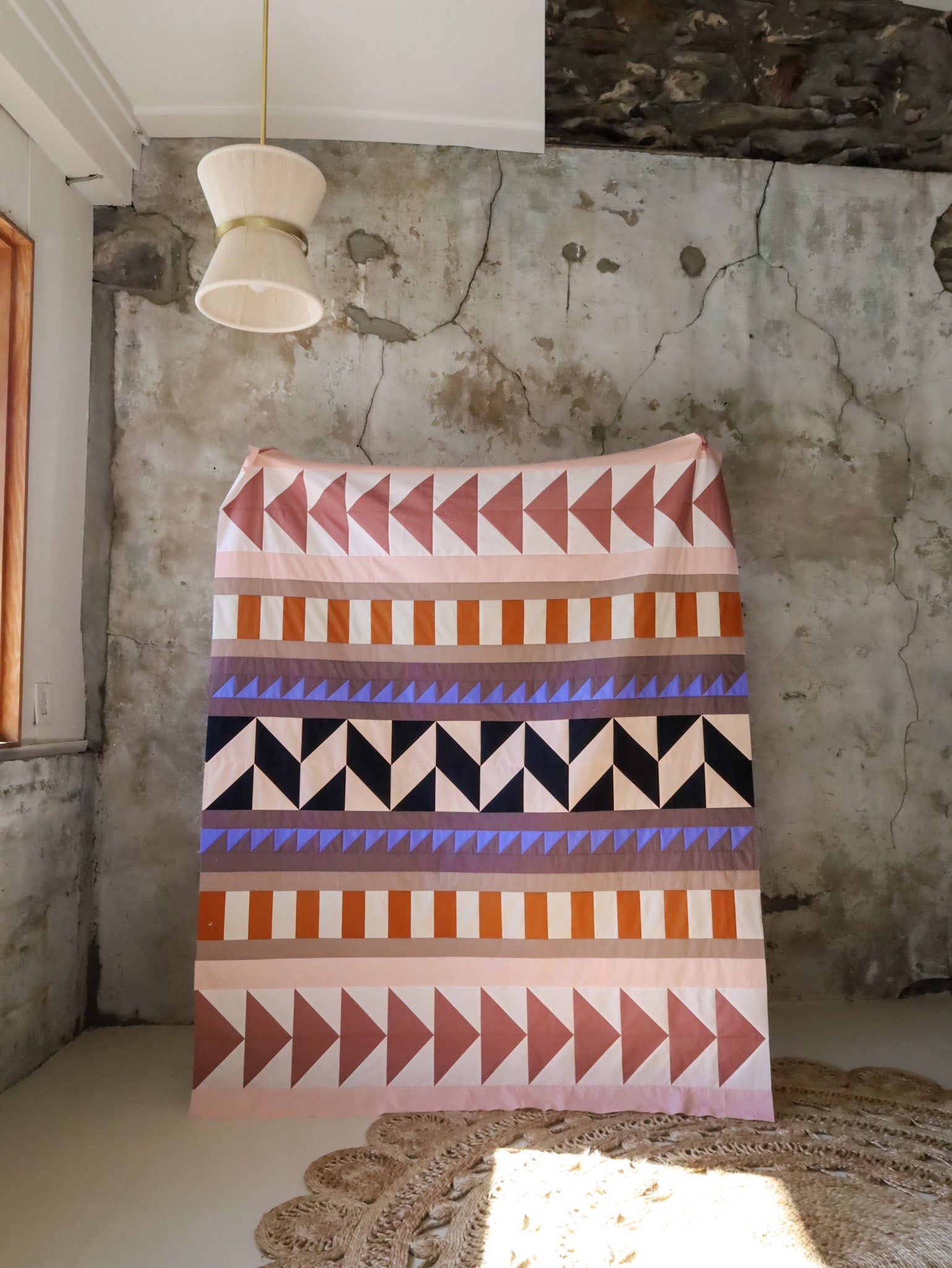 Valley Song • Summer Night • Throw Size Quilt Kit