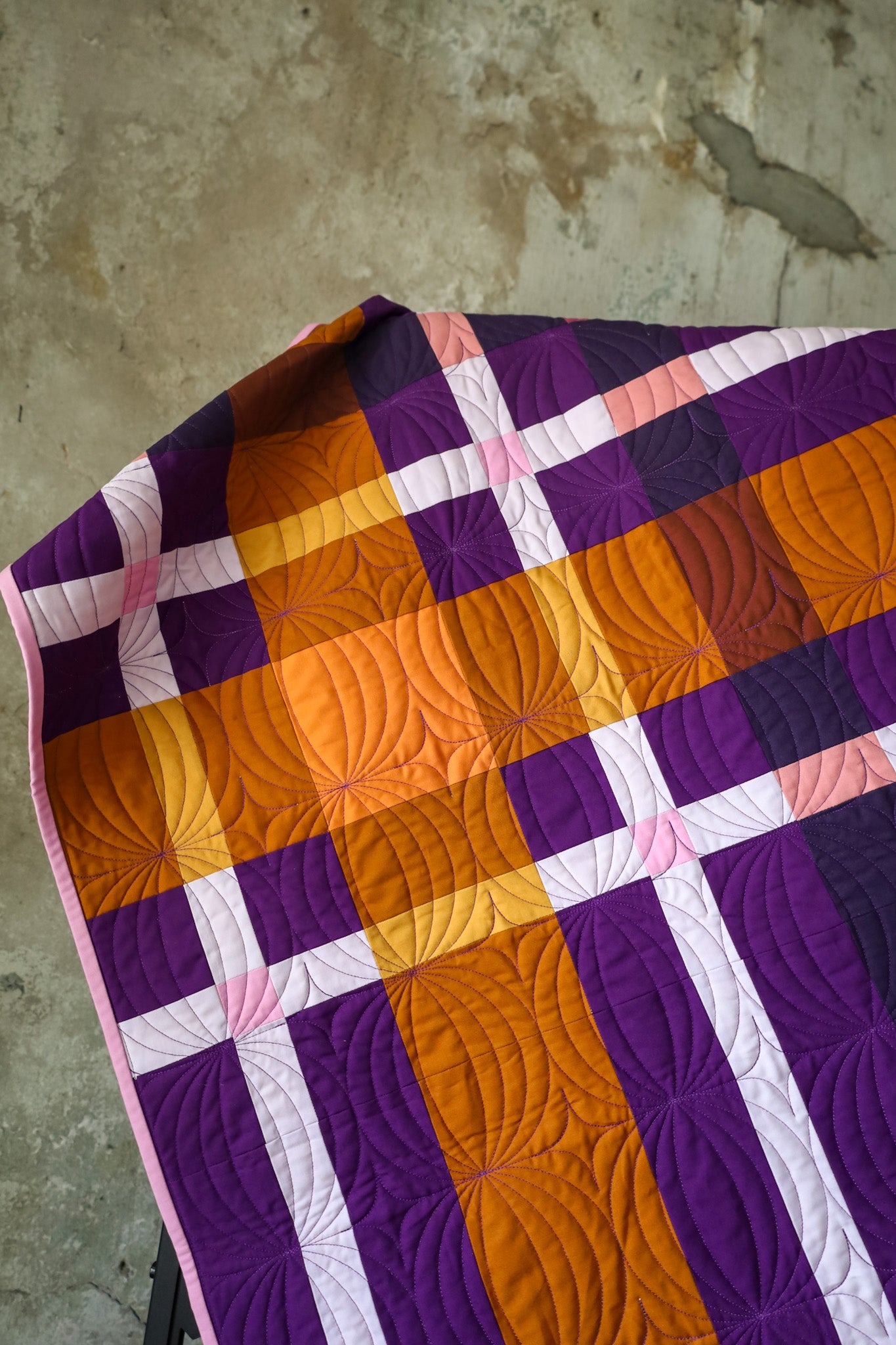 Upscale Plaid • COTY 2025 • Throw Size Quilt Kit