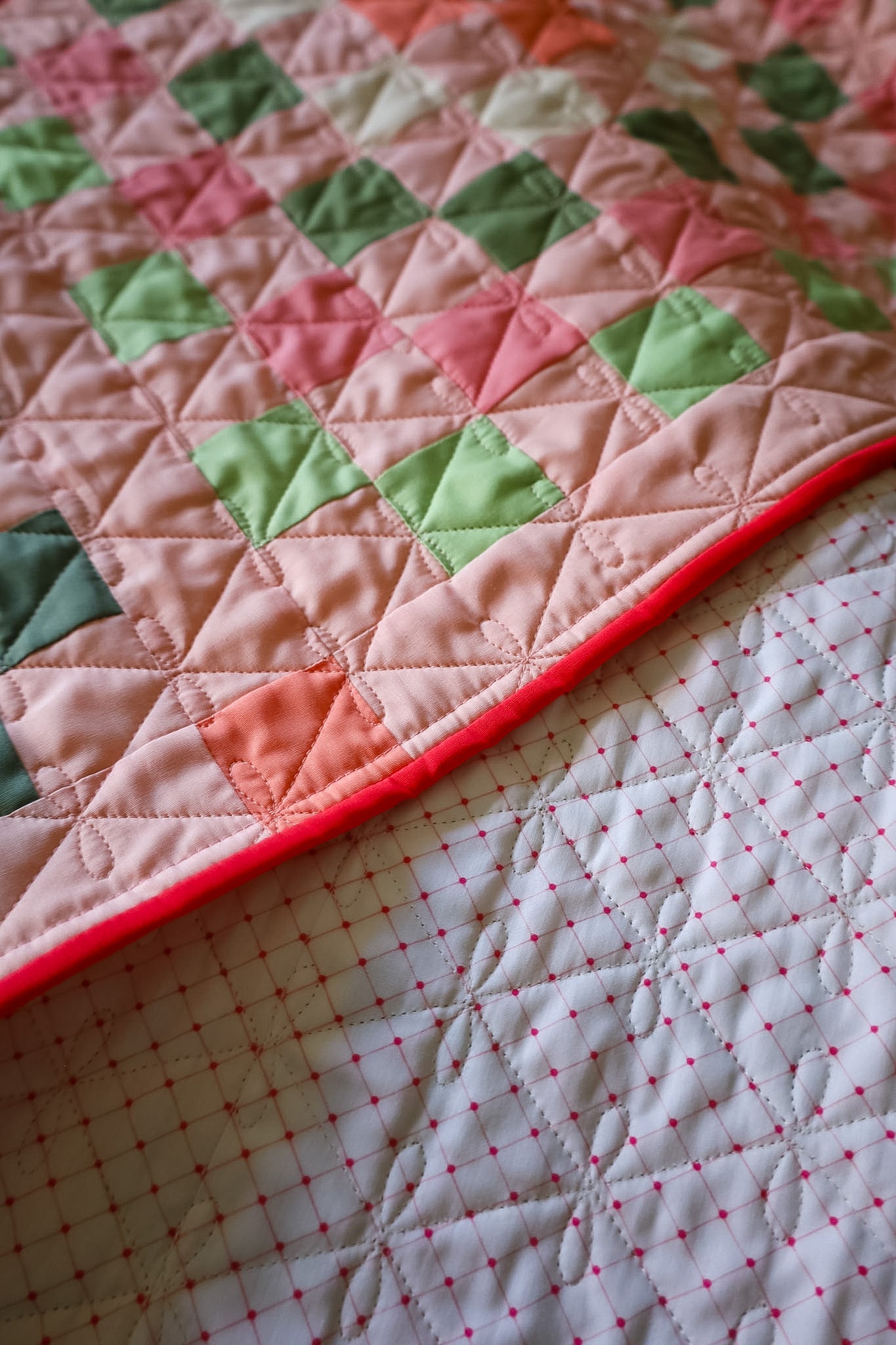 Granny Patch • Cherry Blossom Quilt Kit - LARGE THROW