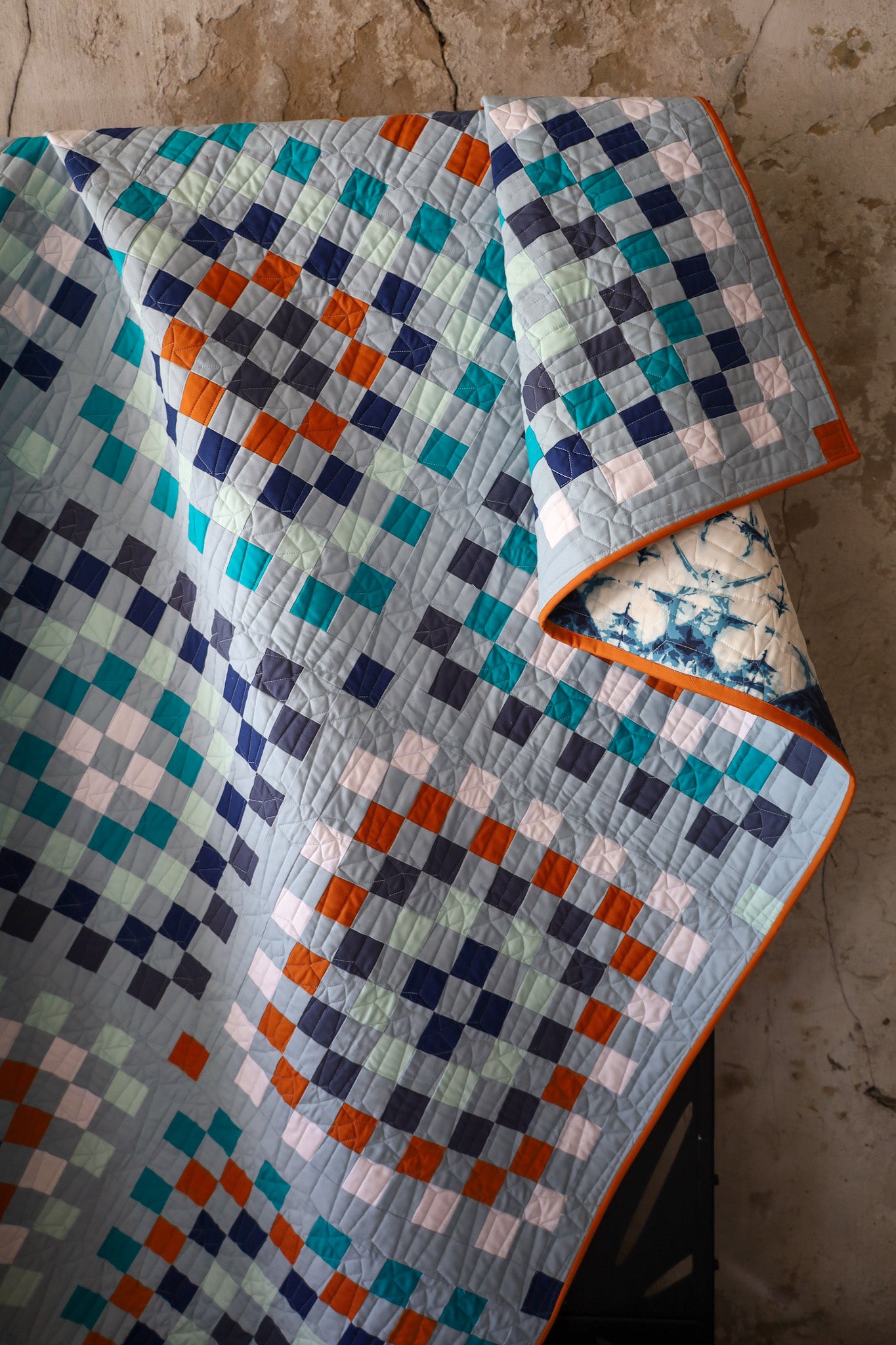 Campfire Granny Patch: Handmade Quilt