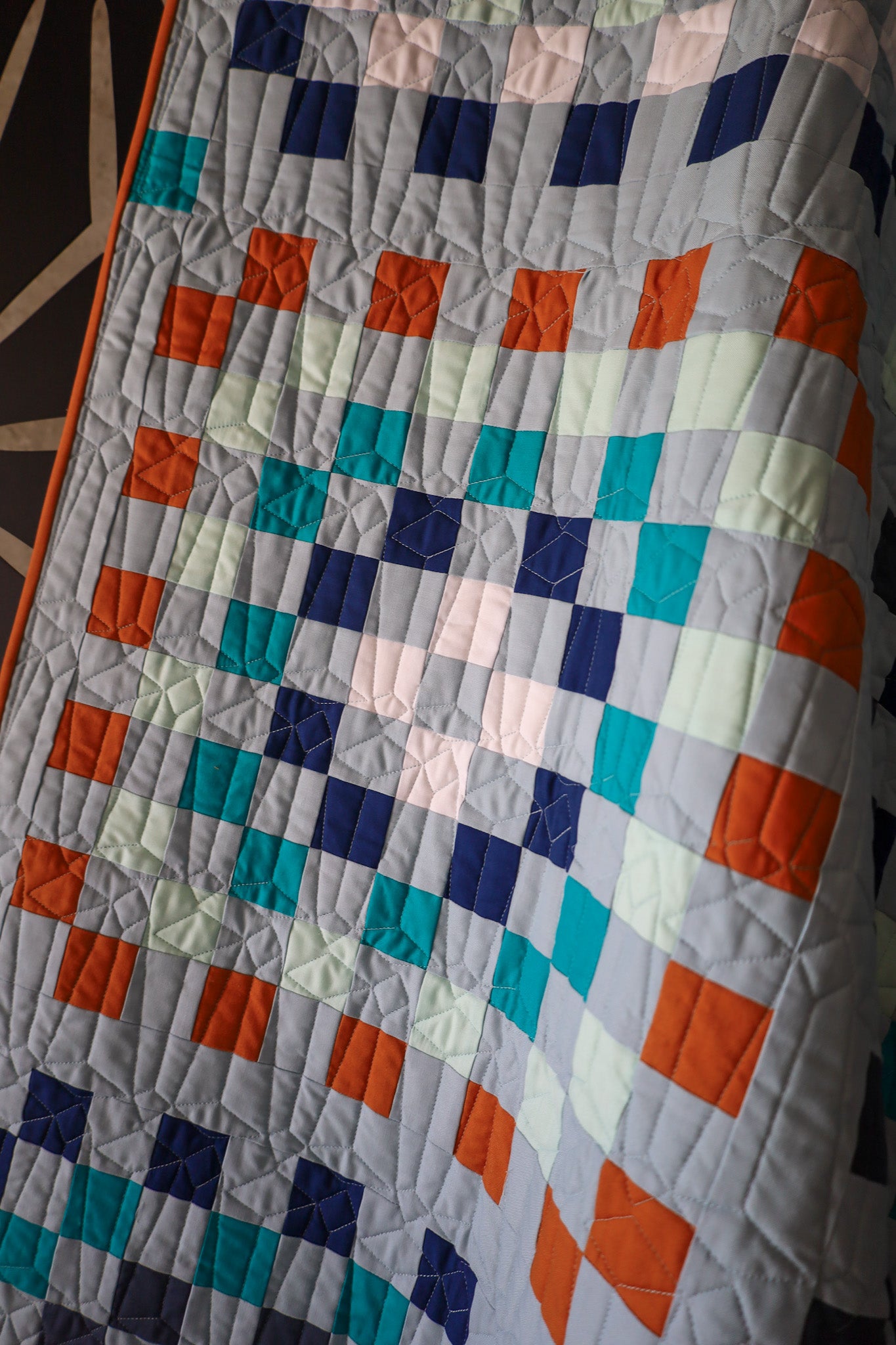 Campfire Granny Patch: Handmade Quilt