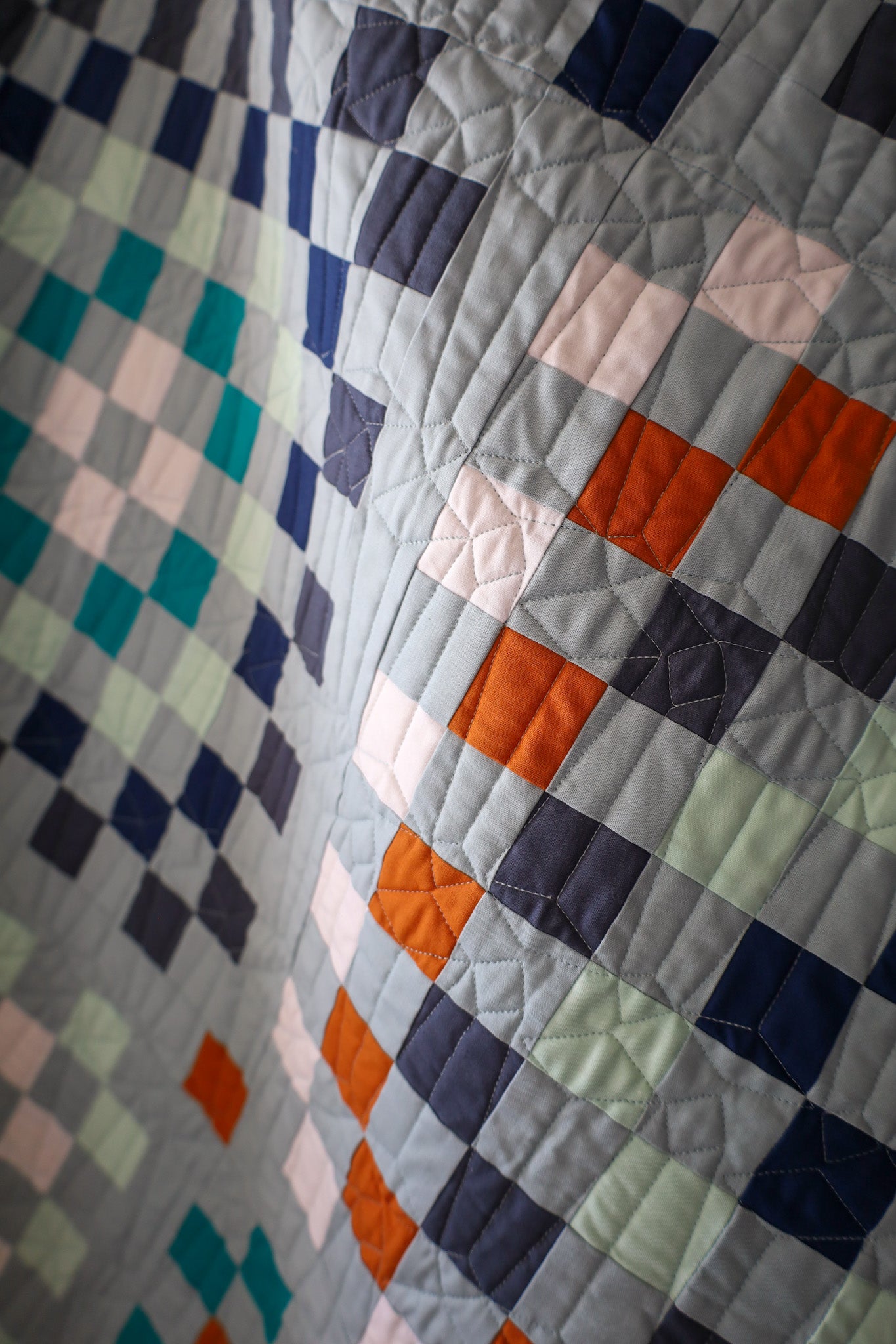 Campfire Granny Patch: Handmade Quilt