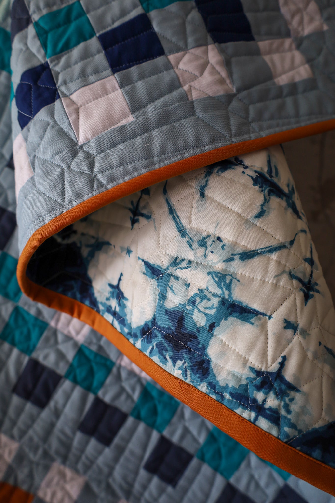 Campfire Granny Patch: Handmade Quilt