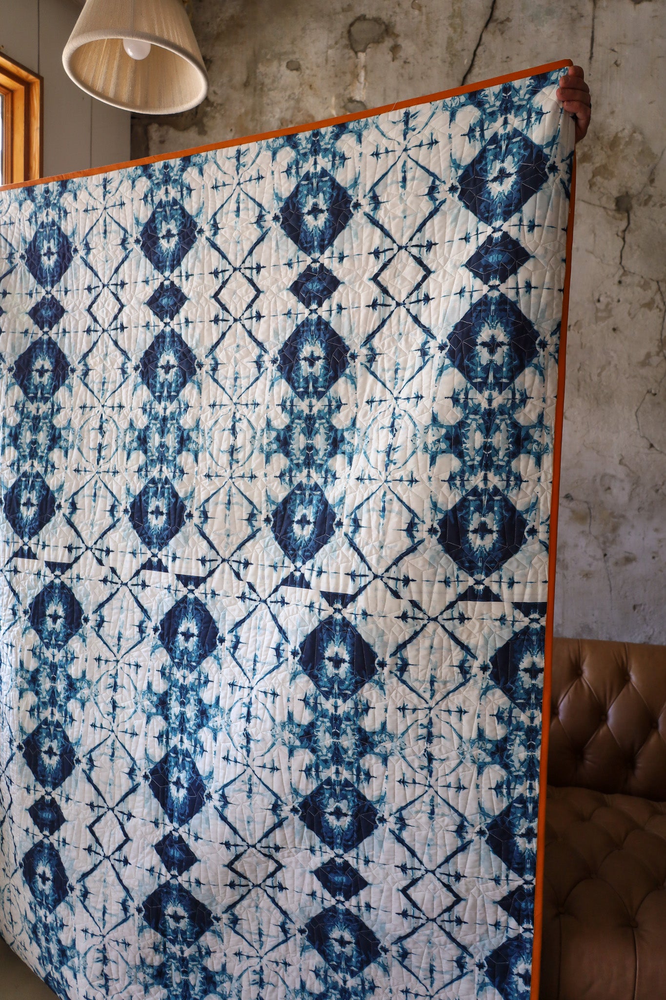 Campfire Granny Patch: Handmade Quilt