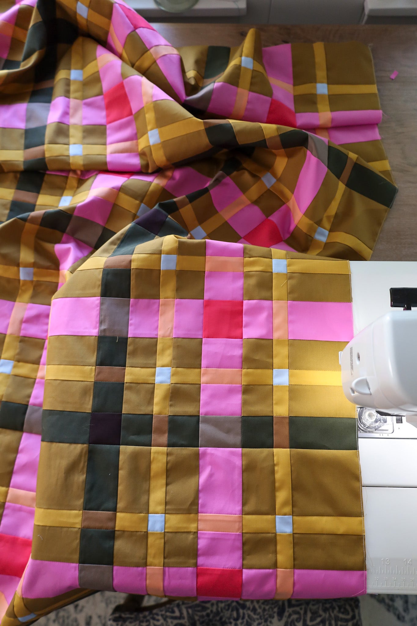Petite Plaid • Cover • THROW Quilt Kit