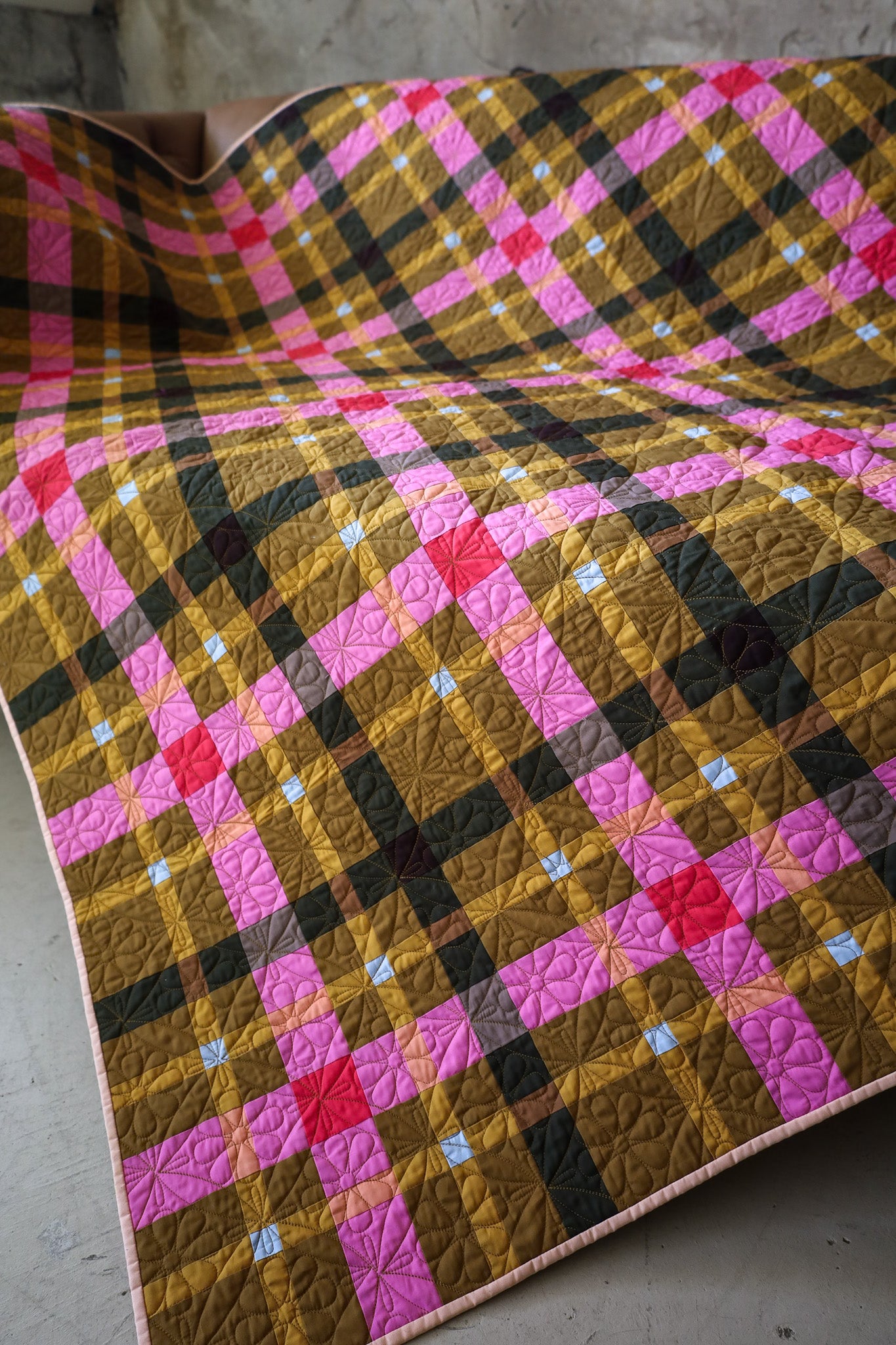 Petite Plaid • Cover • THROW Quilt Kit