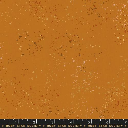 4.5 yards backing - Speckled Metallic Earth
