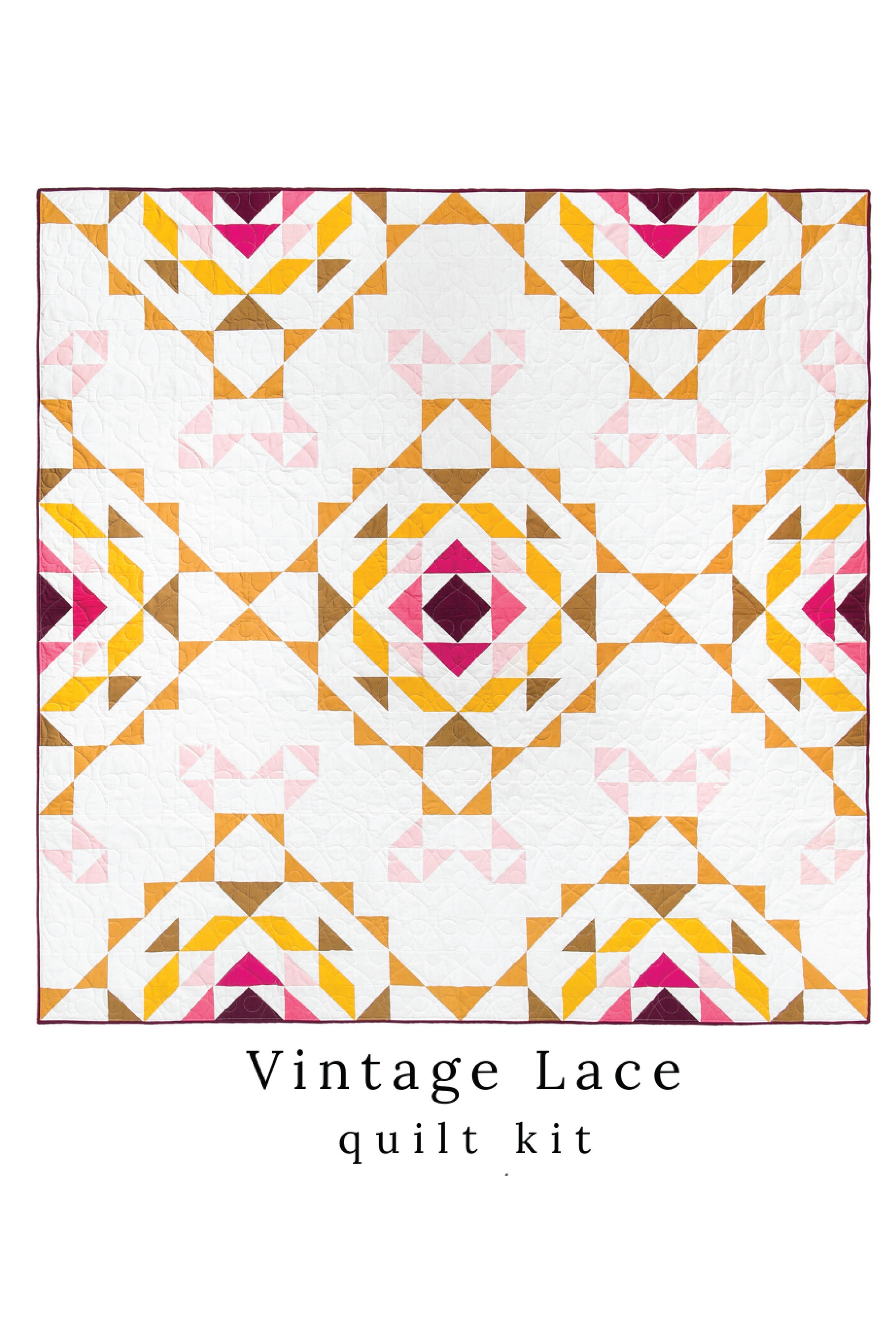 Vintage Lace Quilt Kit