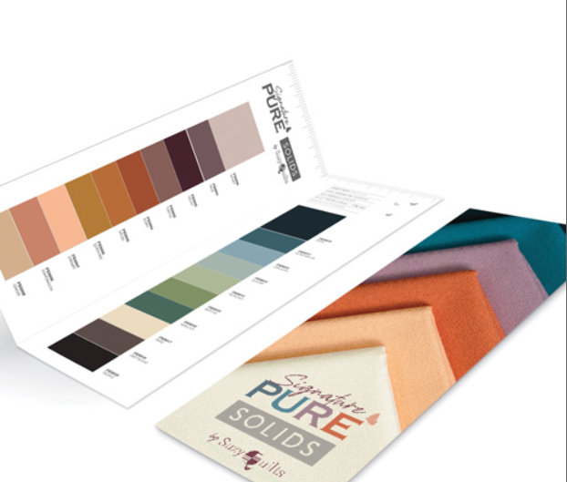 Signature PURE Solids Color Card