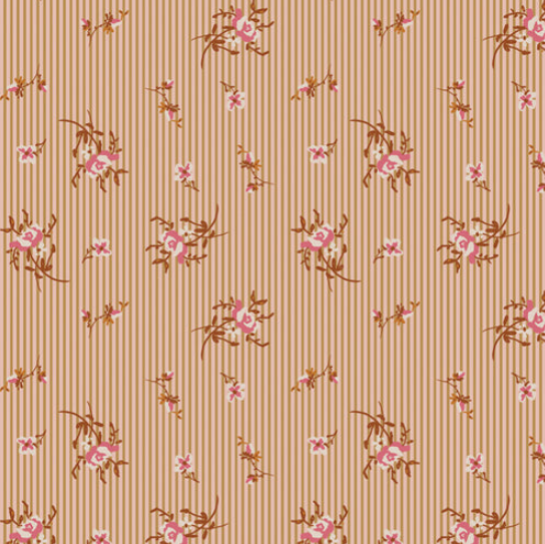 Precut: 1 yd Wistful Garden Hazel
