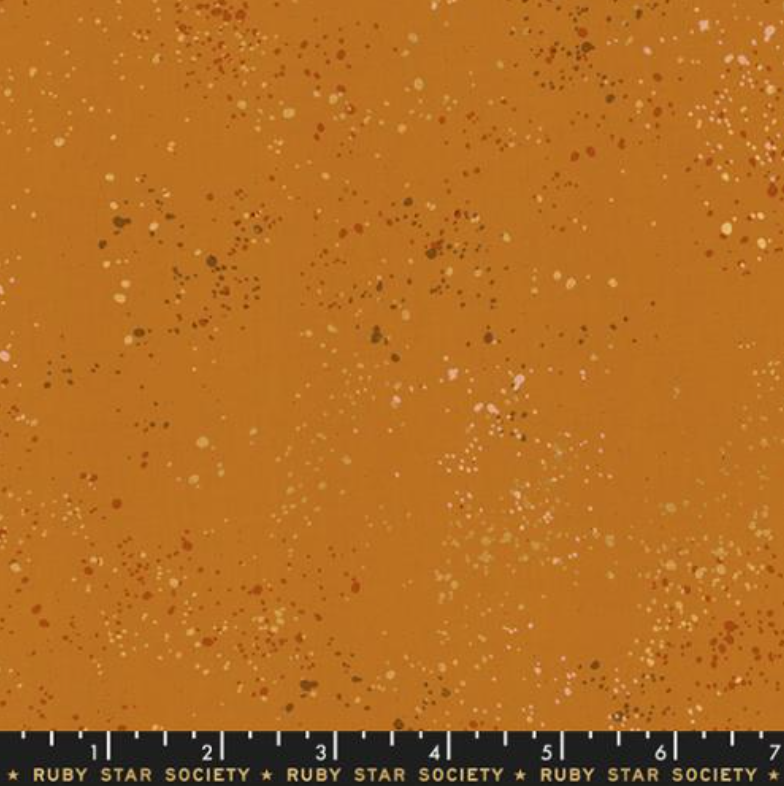 Precut: 1 yd Speckled Metallic Earth