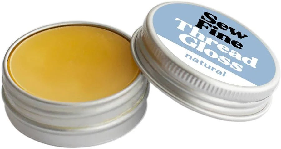 Natural thread gloss with lid