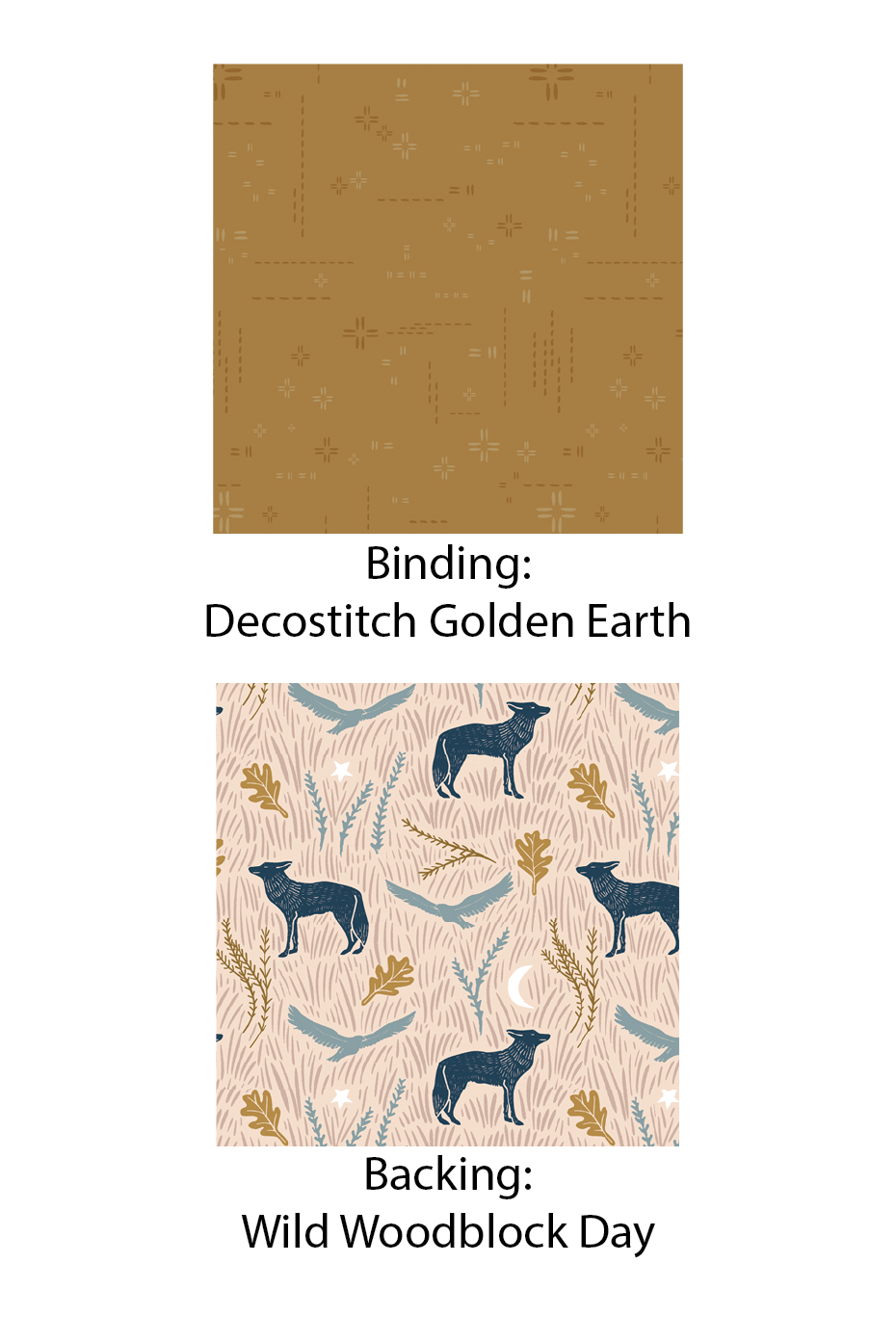 Valley Song • Coyote Hill • Throw Size Quilt Kit