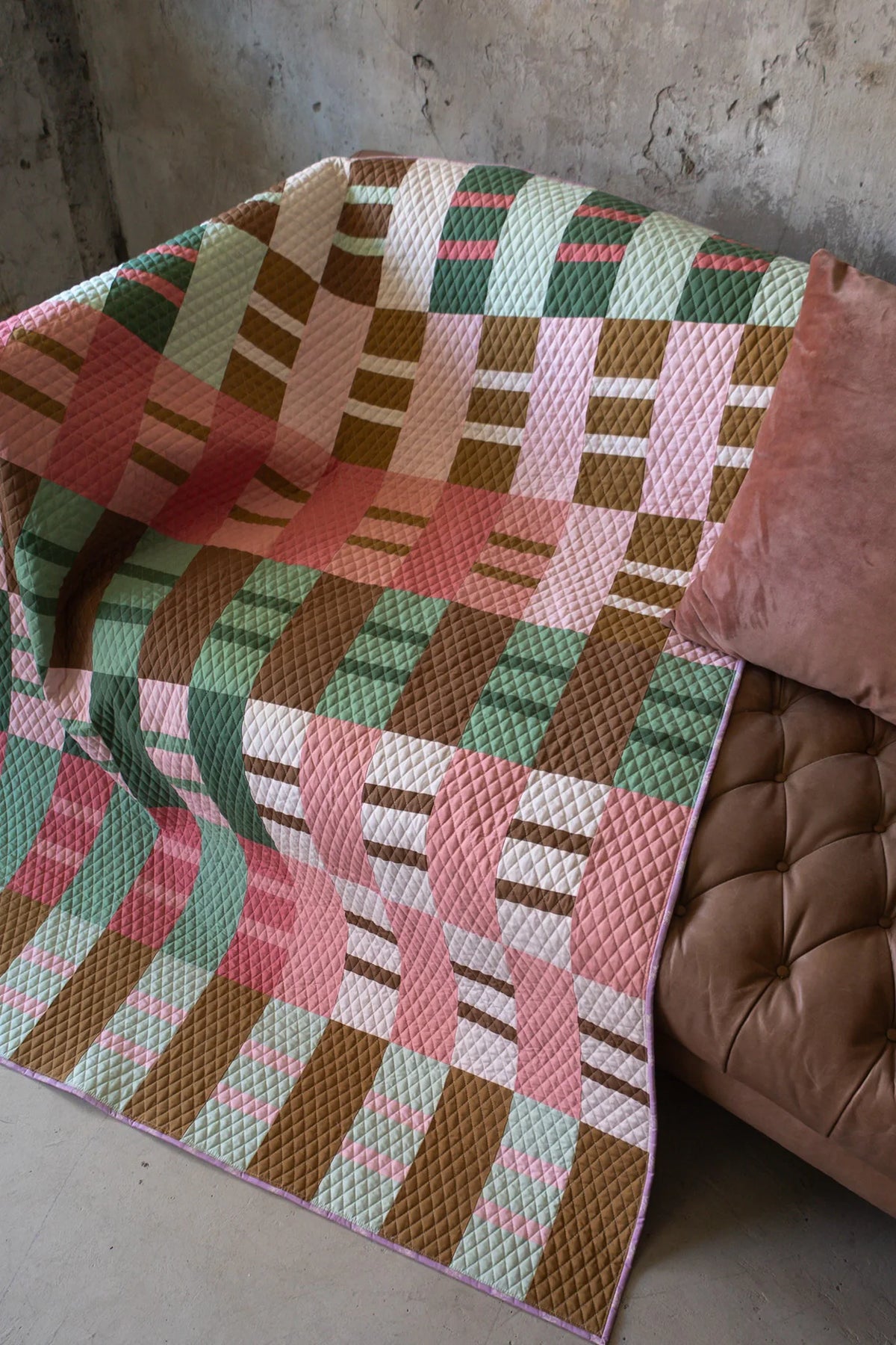 Ruby Sue Clover: Handmade Quilt