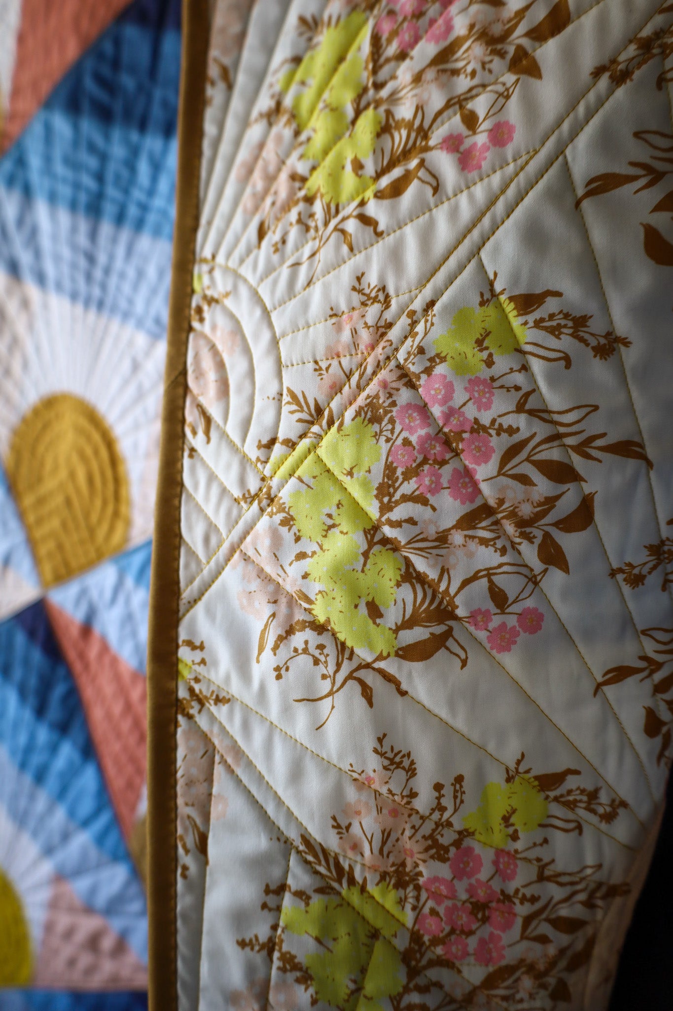 Mountain Horizon 2.0 • Blue Ridge • Throw Size Quilt Kit