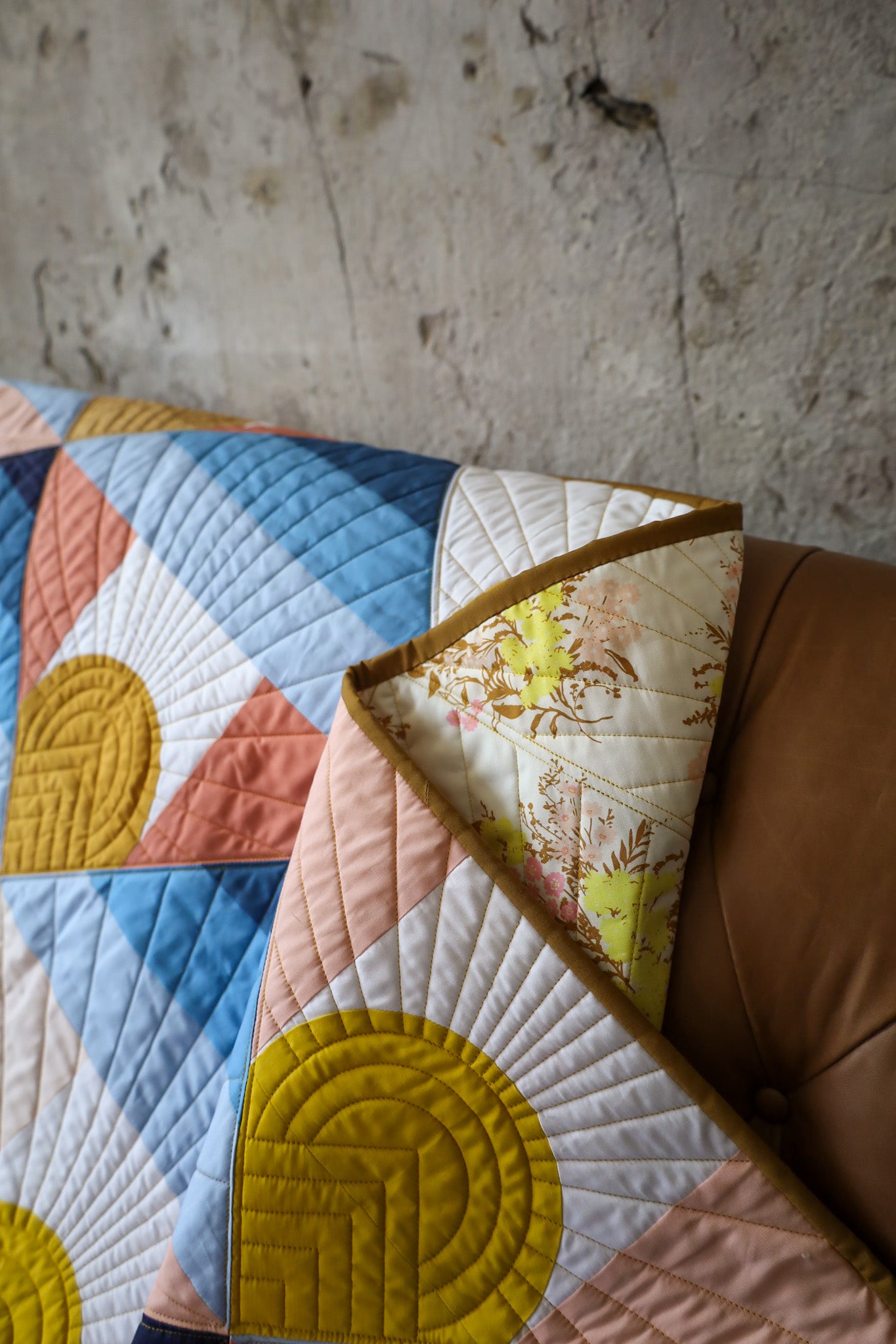 Mountain Horizon 2.0 • Blue Ridge • Throw Size Quilt Kit