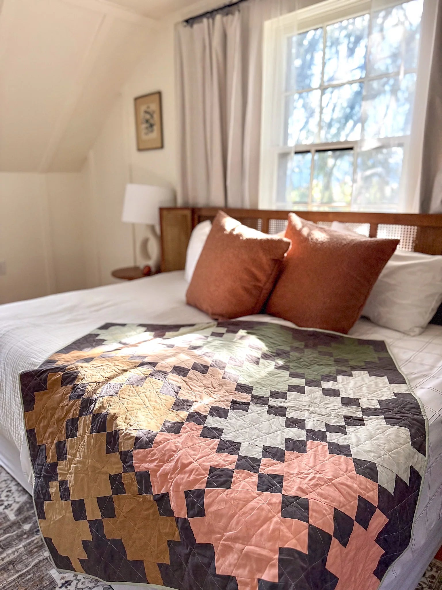 Grizzly Celtic Crossing 2.0: Handmade Quilt