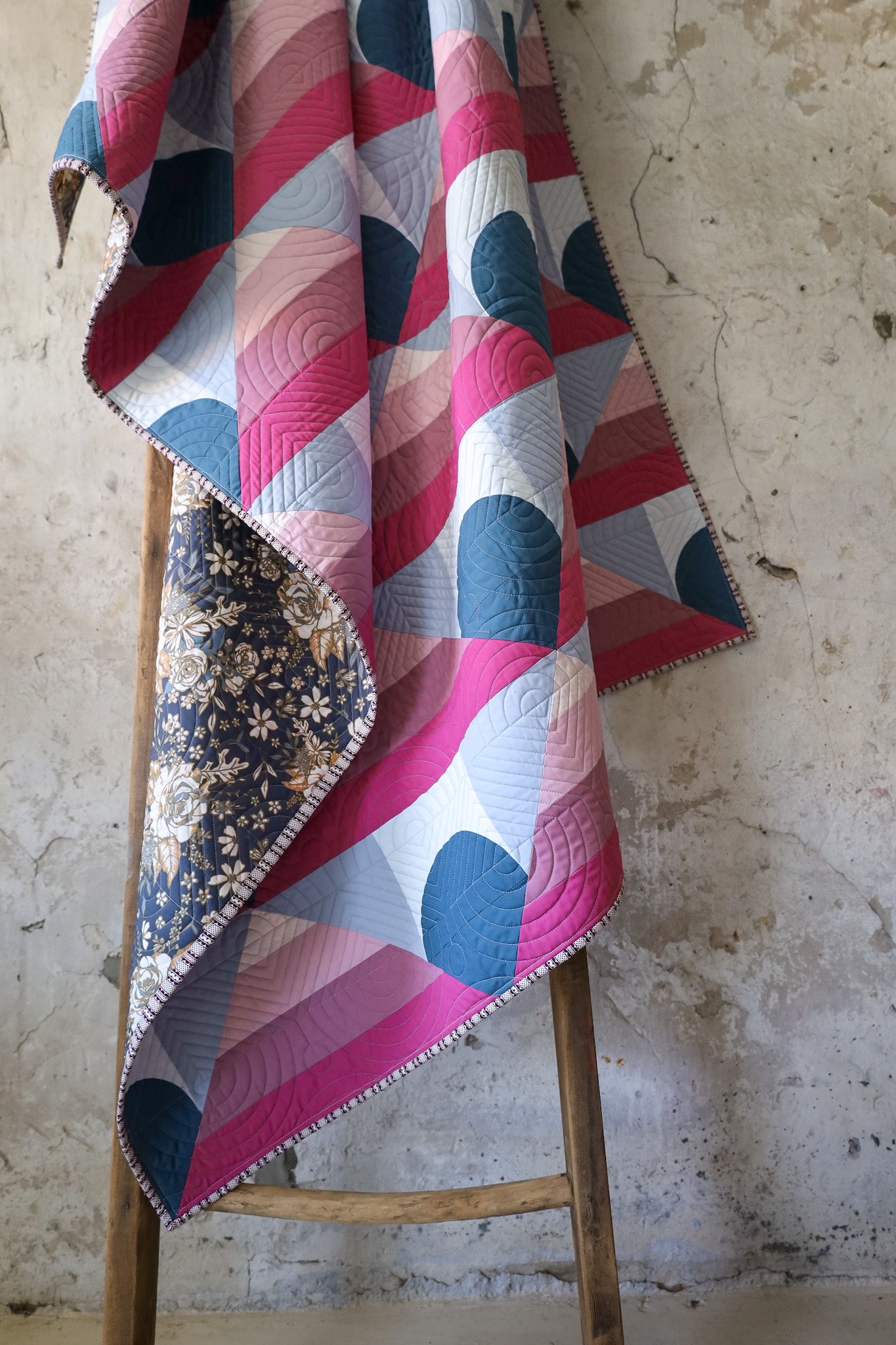 Mountain Horizon 2.0 • Glacier Bay • Throw Size Quilt Kit