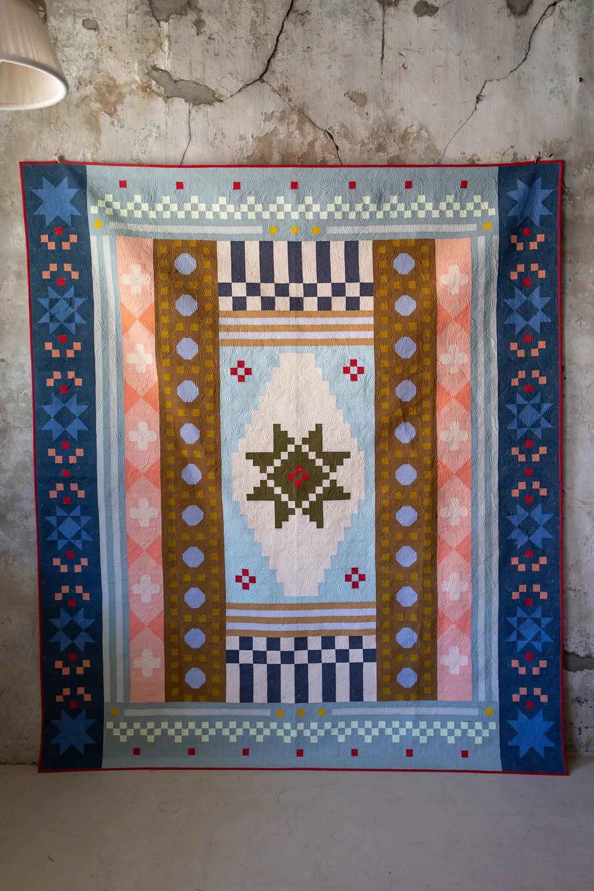 Homespun Cover: Handmade Quilt