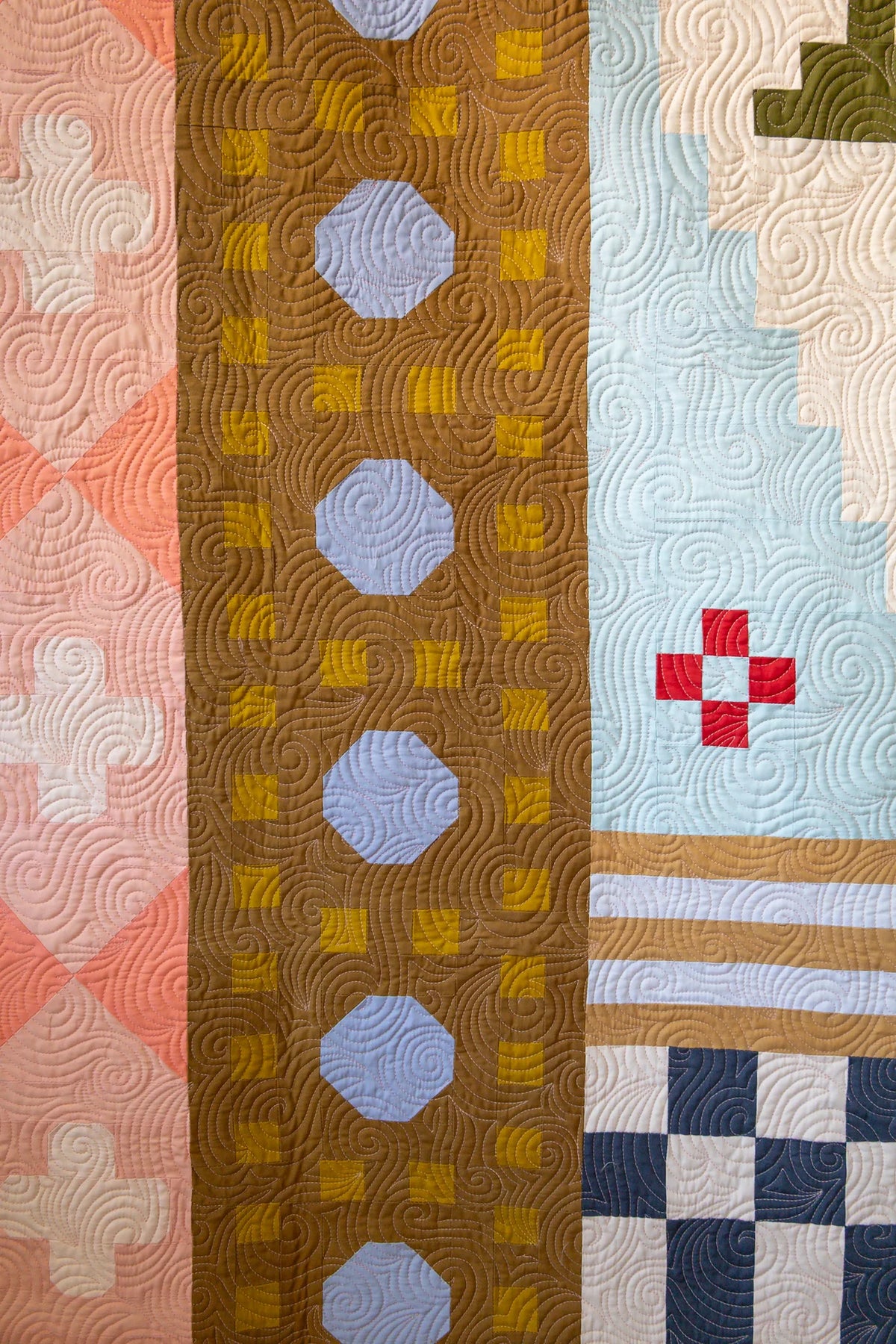 Homespun Cover: Handmade Quilt