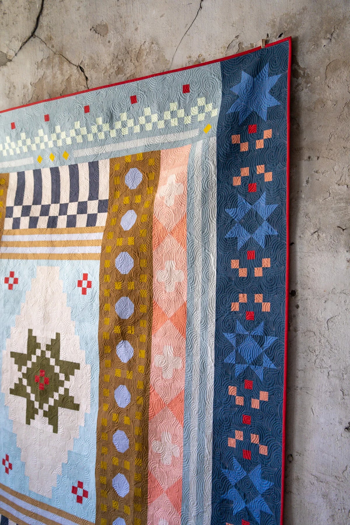 Homespun Cover: Handmade Quilt
