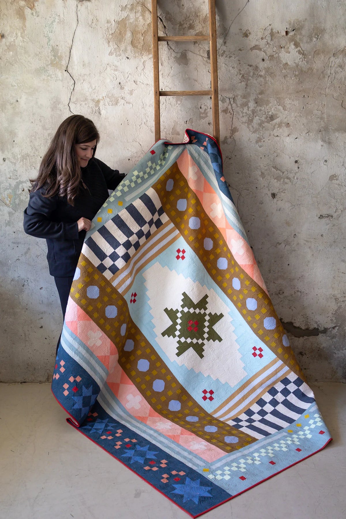 Homespun Cover: Handmade Quilt