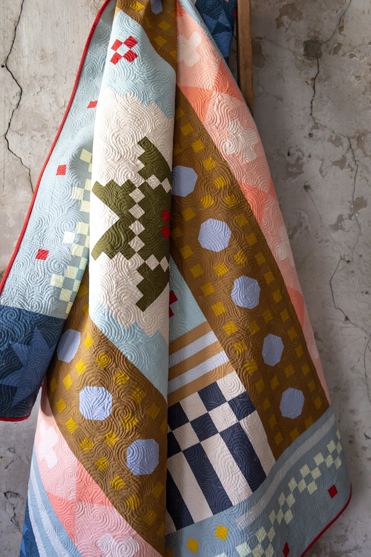 Homespun Cover: Handmade Quilt