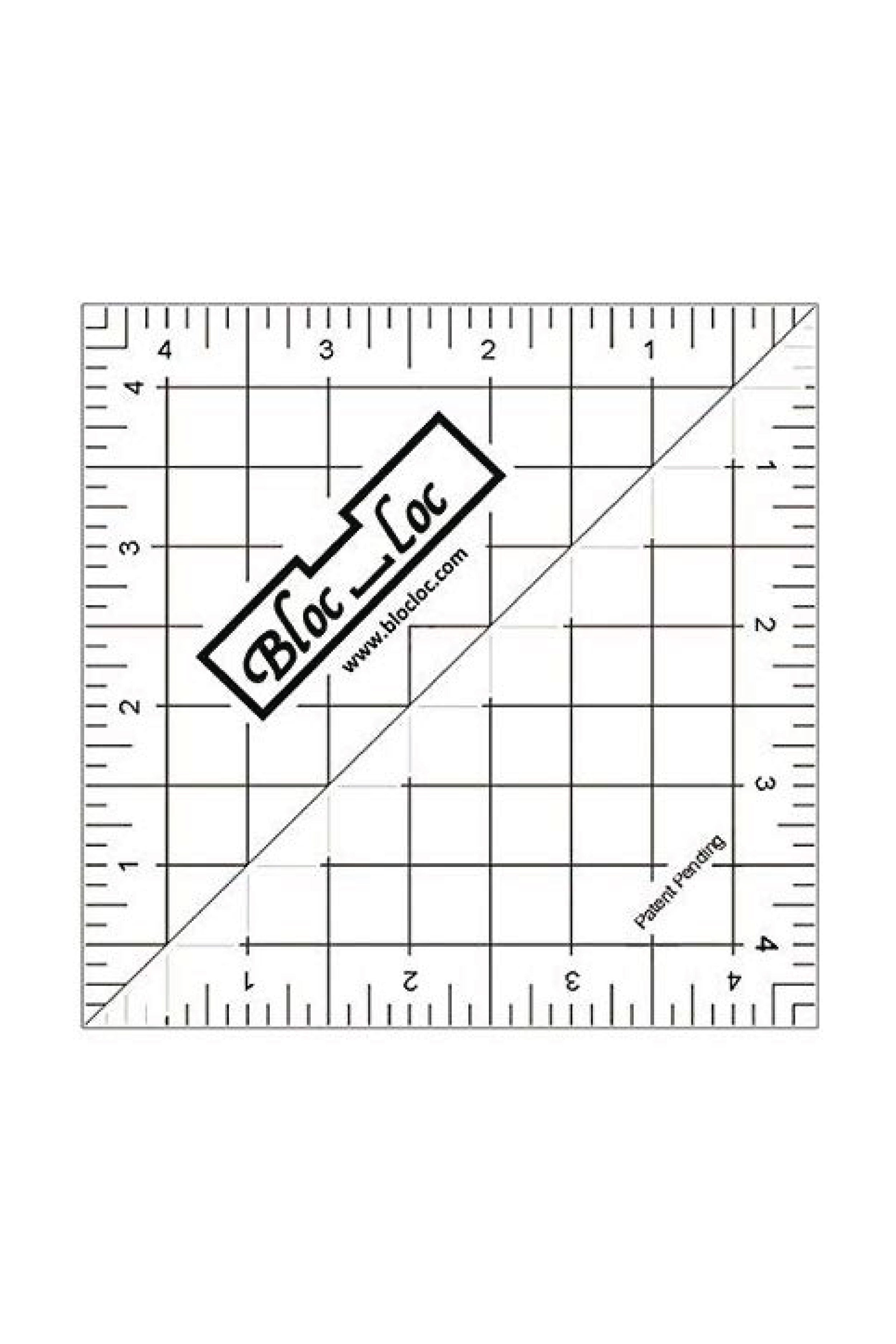 4.5" Bloc-Loc Ruler